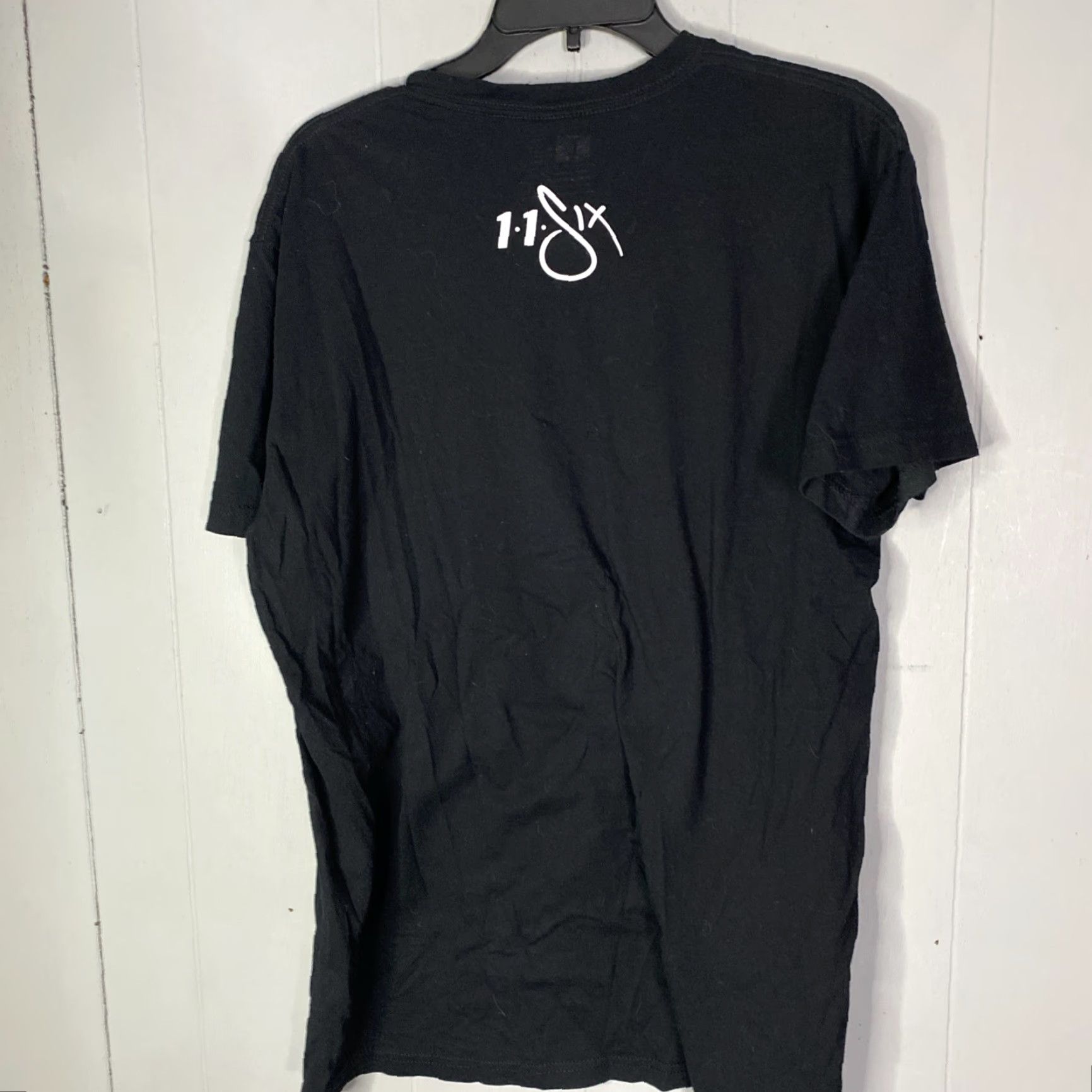 Vintage VINTAGE Andy Mineo T Shirt Band Jesus Tour Y2K Reach Records Mens L Black 11Six T-Shirt Band Music Mens Large Boys? Size US L / EU 52-54 / 3 - 8 Thumbnail