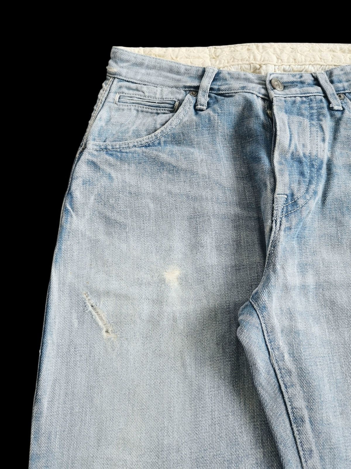 mina perhonen Mina Perhonen Baggy Selvedge Jeans Size 28" / US 6 / IT 42 - 4 Thumbnail