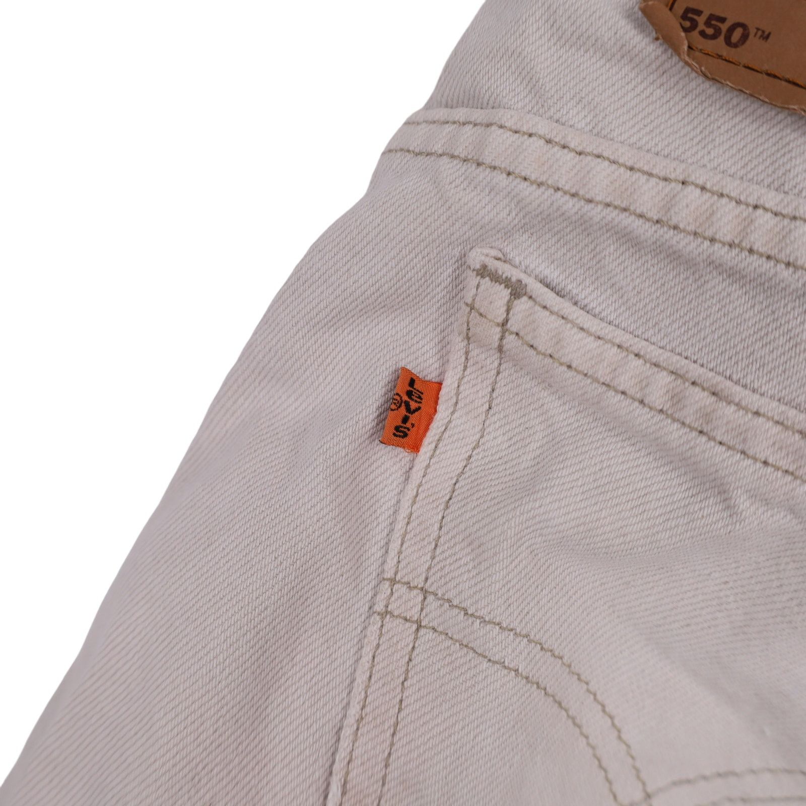 Levi's × Vintage Vintage levis 550 Orange Tab Denim Shorts Size US 34 / EU 50 - 15 Thumbnail
