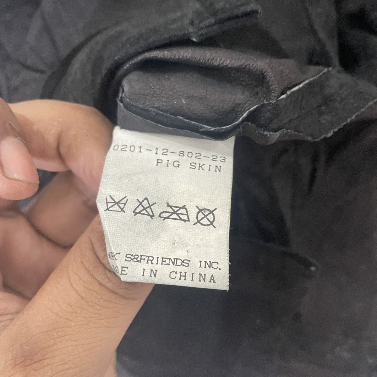 Yohji Yamamoto Vintage Wxyz Workshop By Yohji Yamamoto Leather Jacket Size S / US 4 / IT 40 - 6 Thumbnail