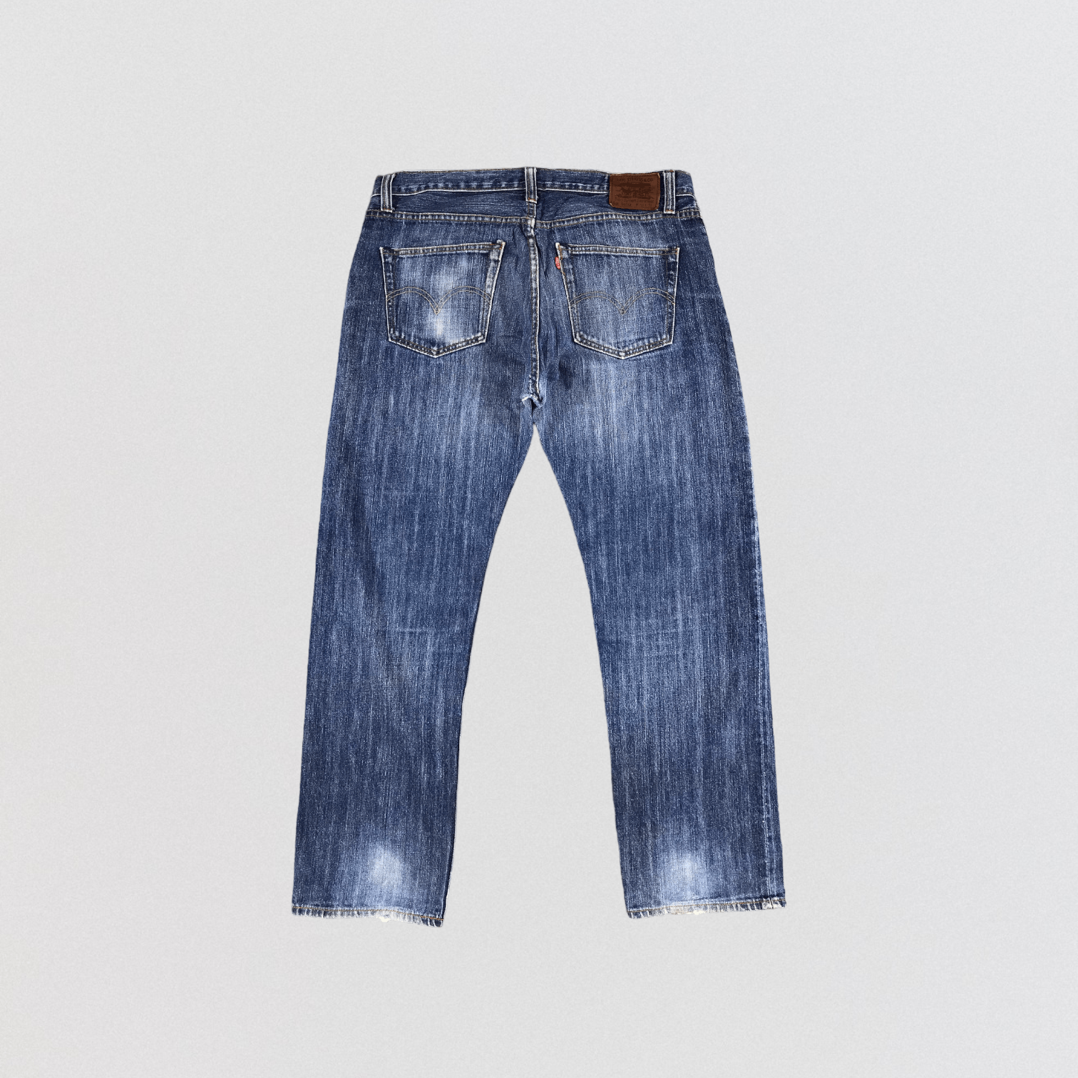Levi's × Vintage Vintage 90s Blue Wash Levis 501 Jeans-JM1384 Size US 38 / EU 54 - 2 Thumbnail