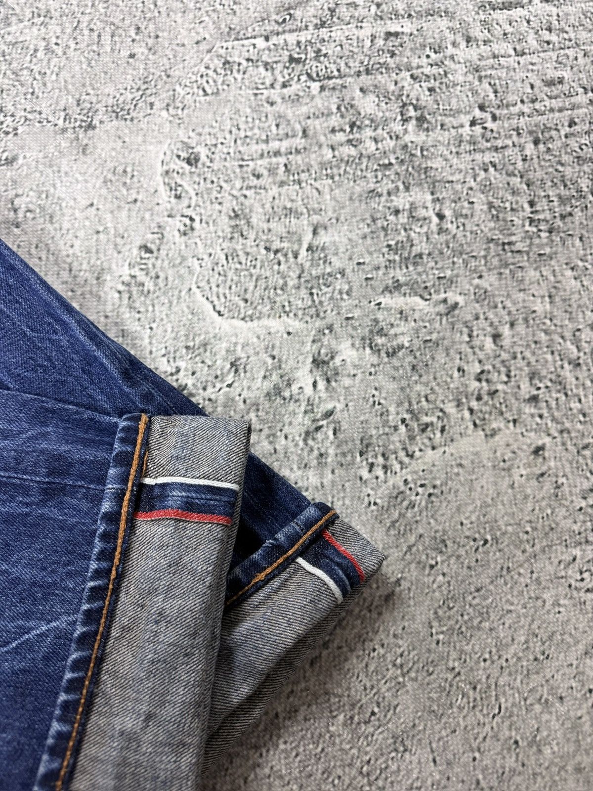 Evisu Evisu jeans daicock big logo black selvedge denim navy Size US 32 / EU 48 - 6 Thumbnail