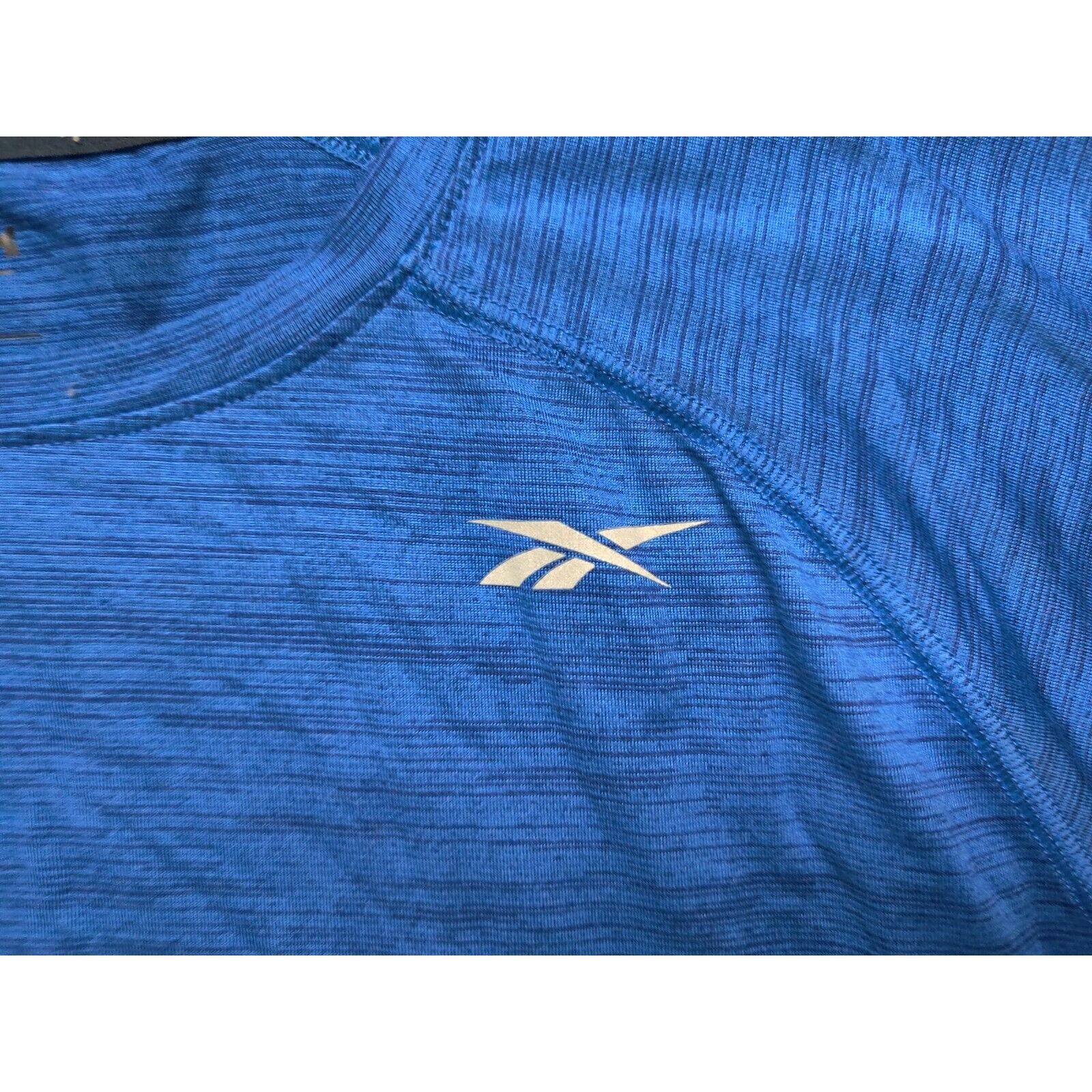 Reebok Reebok Shirt Adult Mens Large Solid Blue Logo Activewear Size US L / EU 52-54 / 3 - 2 Thumbnail