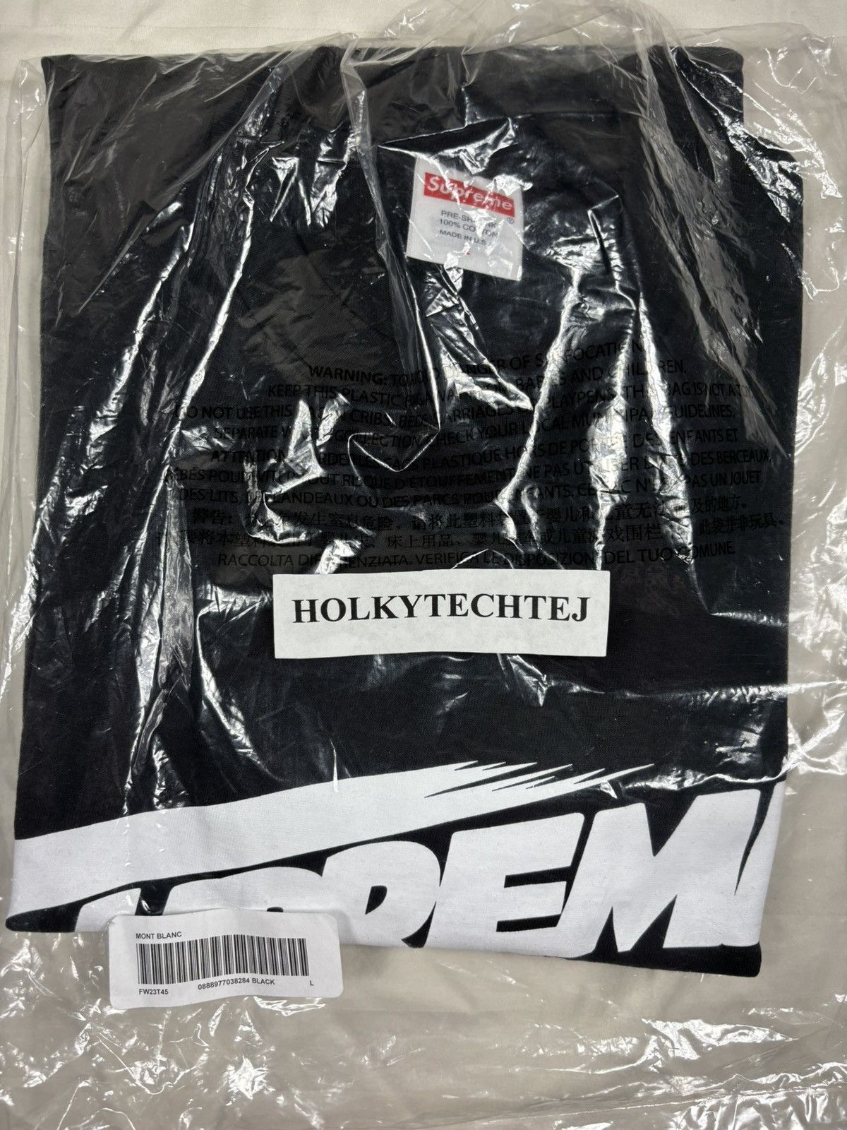 Supreme Supreme Mont Blanc Tee Size US L / EU 52-54 / 3 - 2 Thumbnail