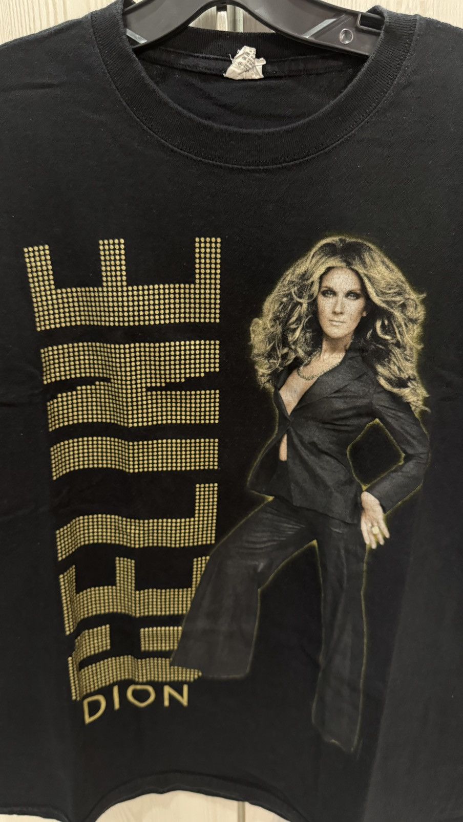 Band Tees 2008 Celine Dion - World Tee Size Large, Size L, Anvil Tag Size US L / EU 52-54 / 3 - 2 Thumbnail