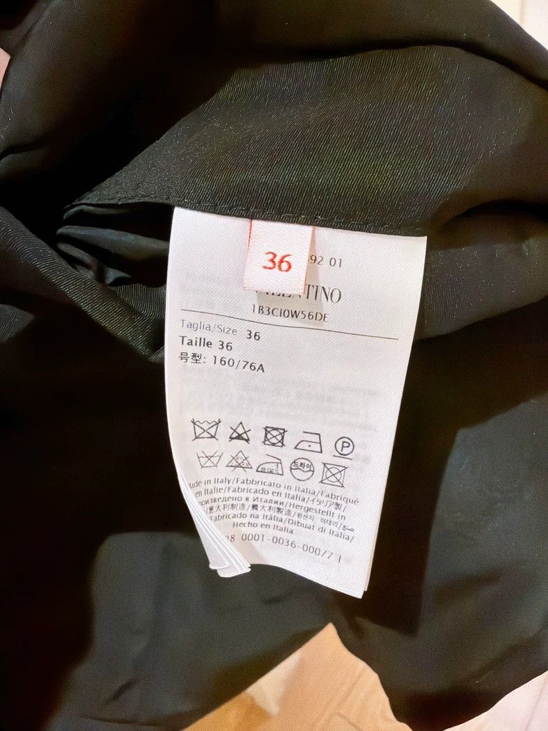 Valentino Valentino Metal V logo black shirt style cotton suit Size US S / EU 44-46 / 1 - 8 Thumbnail