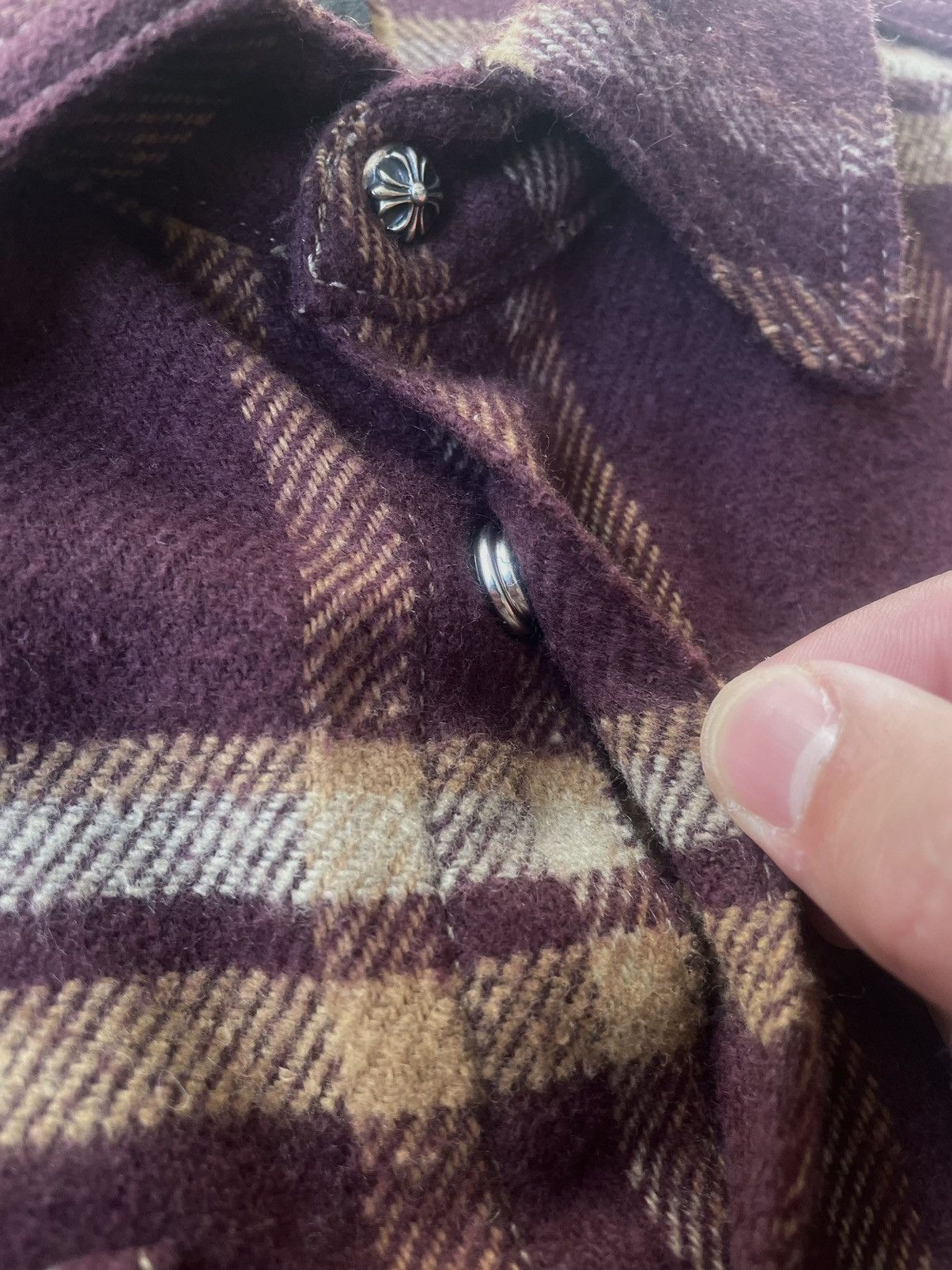 Chrome Hearts Chrome Hearts WorkDog Flannel Size US S / EU 44-46 / 1 - 6 Thumbnail