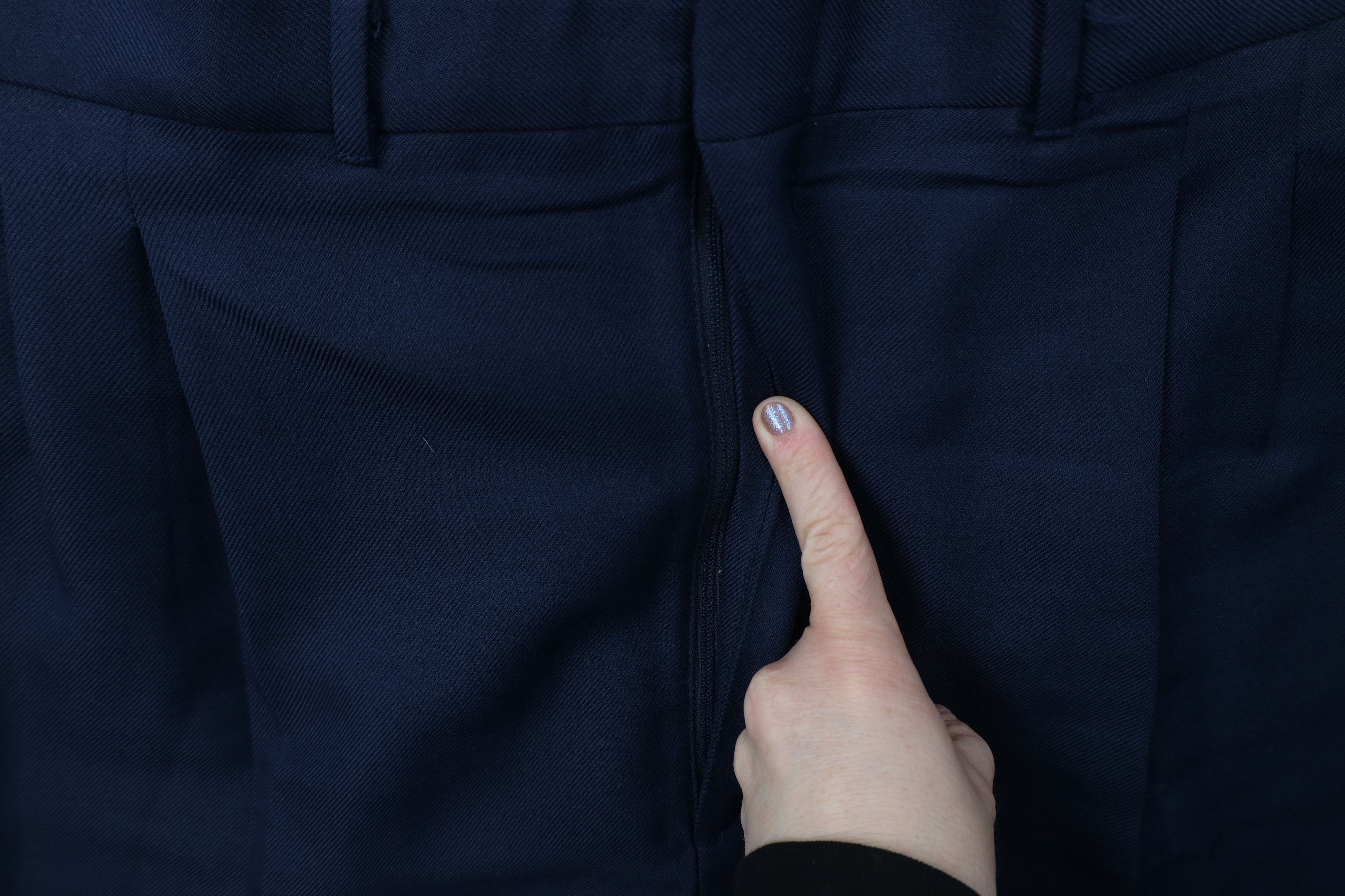 Vintage Vintage 70s Streetwear Knit Flared Wide Leg Chino Pants USA Size US 44 / EU 60 - 5 Thumbnail