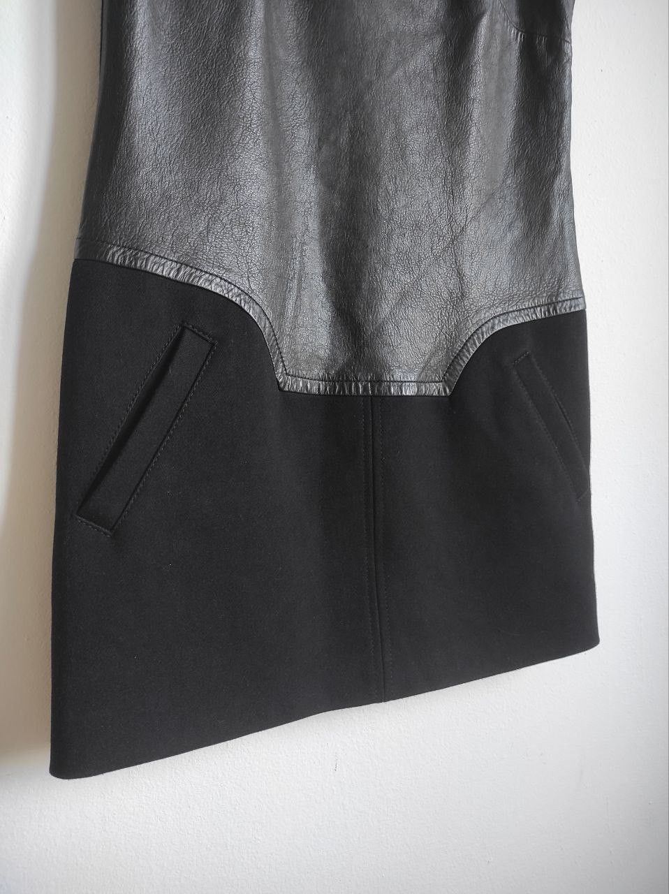 Barbara Bui Barbara Bui Shift Leather Combinatore Pinafore Dress Size 40 Size M / US 6-8 / IT 42-44 - 2 Thumbnail