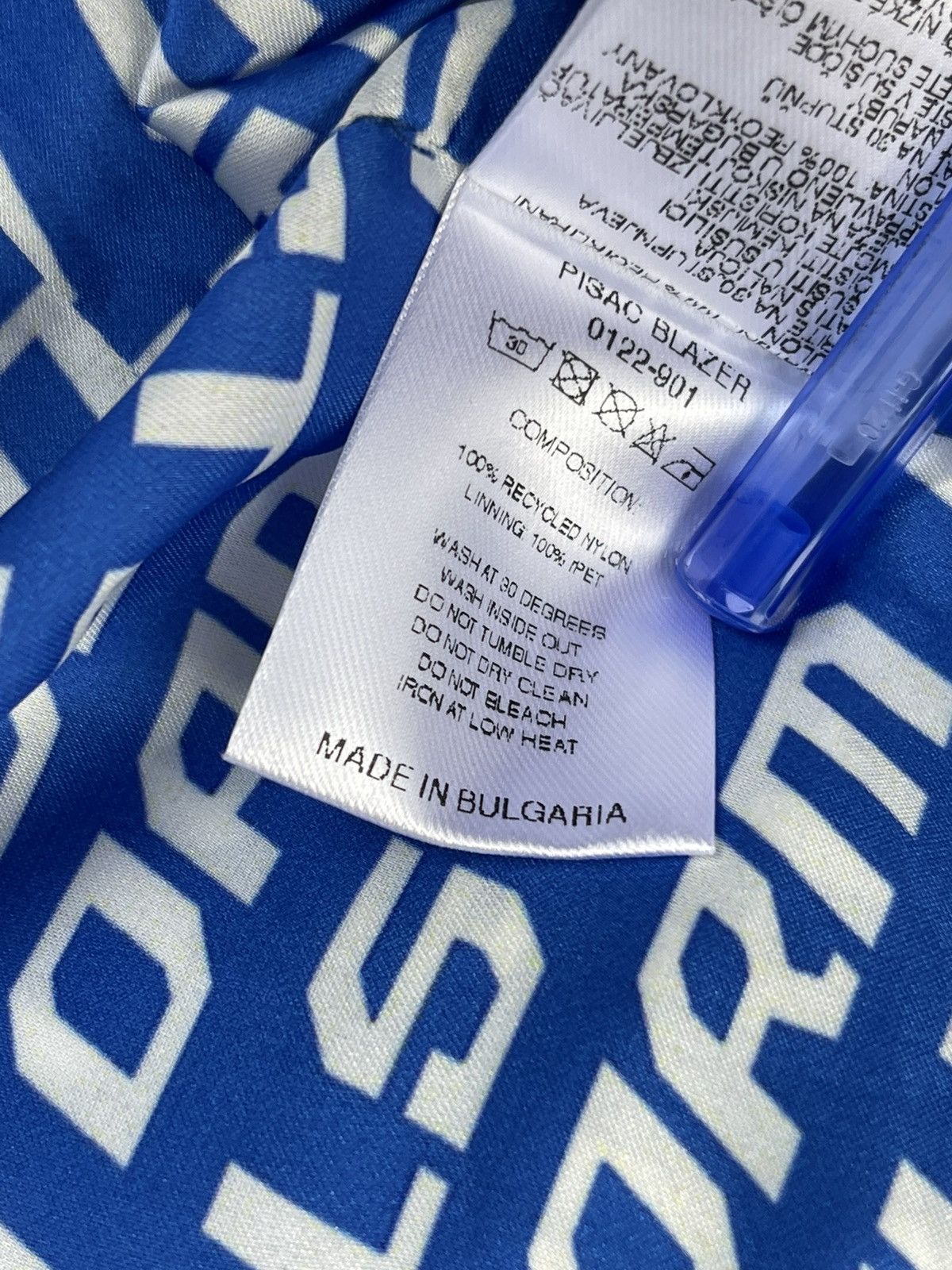 Other !DS! SS22 Nikolaj Storm Pisac Technical Blue Blazer Jacket Size US M / EU 48-50 / 2 - 20 Thumbnail