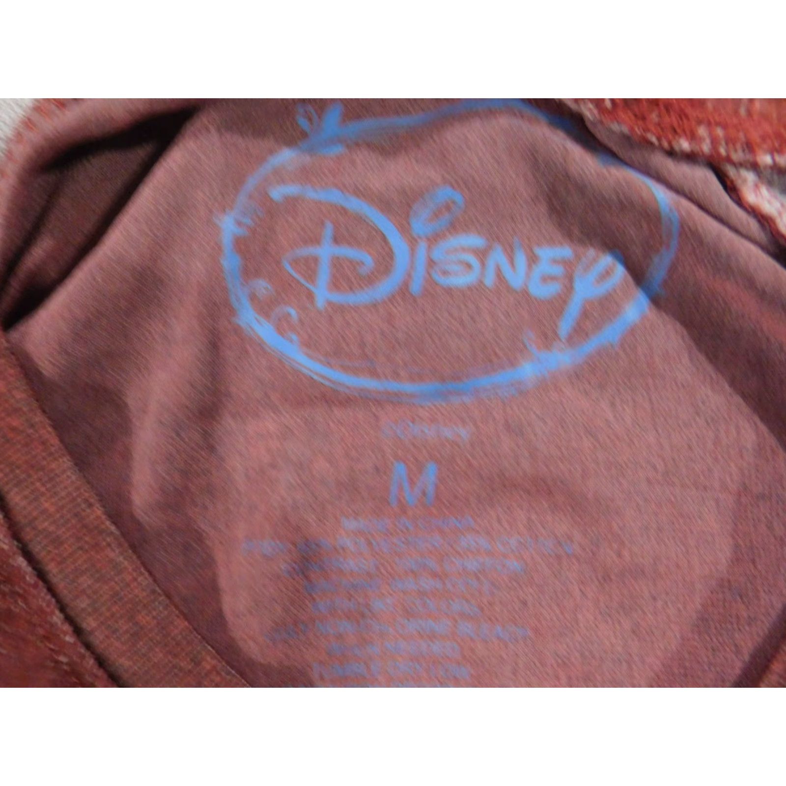 Disney Disney 101 Dalmatians Sweatshirt Womens M Red Pullover Crew Neck Casual Knit Cotton Polyester Stretch Size M / US 6-8 / IT 42-44 - 5 Thumbnail