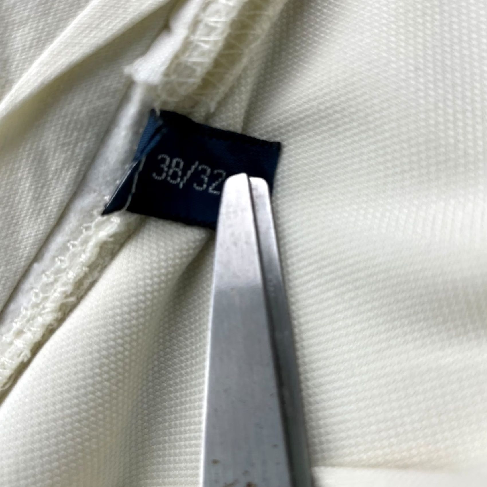 Polo Ralph Lauren VINTAGE Polo Ralph Lauren Men's Dress Pants Light Yellow Pleated Cuffed 38x32 Polyester Sl# 38in Inseam 32in Mens Pants Size US M / EU 48-50 / 2 - 6 Thumbnail