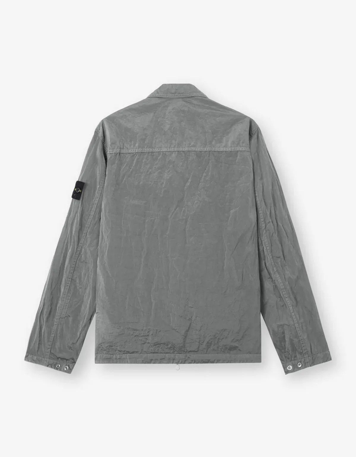 Stone Island Stone Island Grey Nylon Metal Overshirt Size US S / EU 44-46 / 1 - 2 Thumbnail