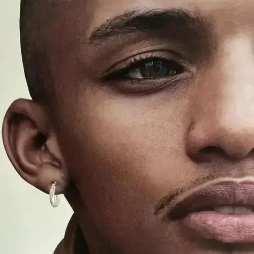 VIBE TWISTED STERLING SILVER HOOP EARRINGS for men Size ONE SIZE - 4 Thumbnail