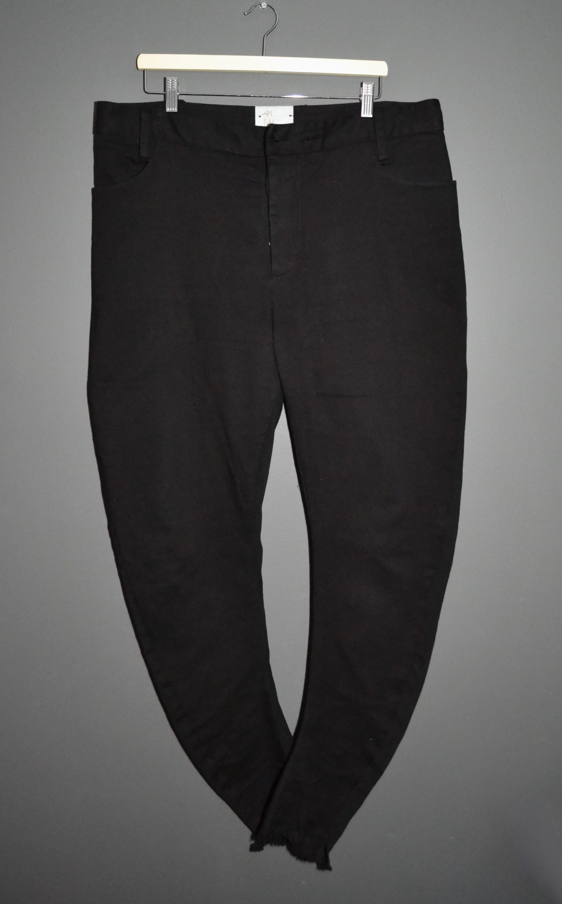 Lost & Found Ria Dunn Lost & Found Ria Dunn Rooms Black XL Raw Hem Pants Size US 38 / EU 54 - 1 Thumbnail