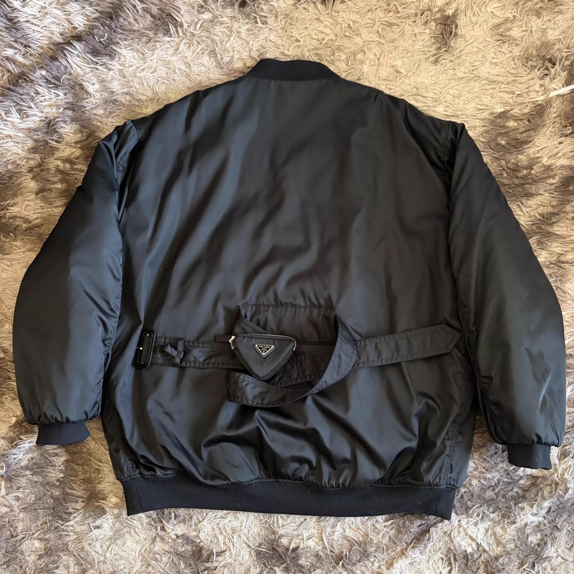 Prada PRADA Raf Simons Space Cotton Bomber (Tri, WaistPack) Size US S / EU 44-46 / 1 - 2 Thumbnail