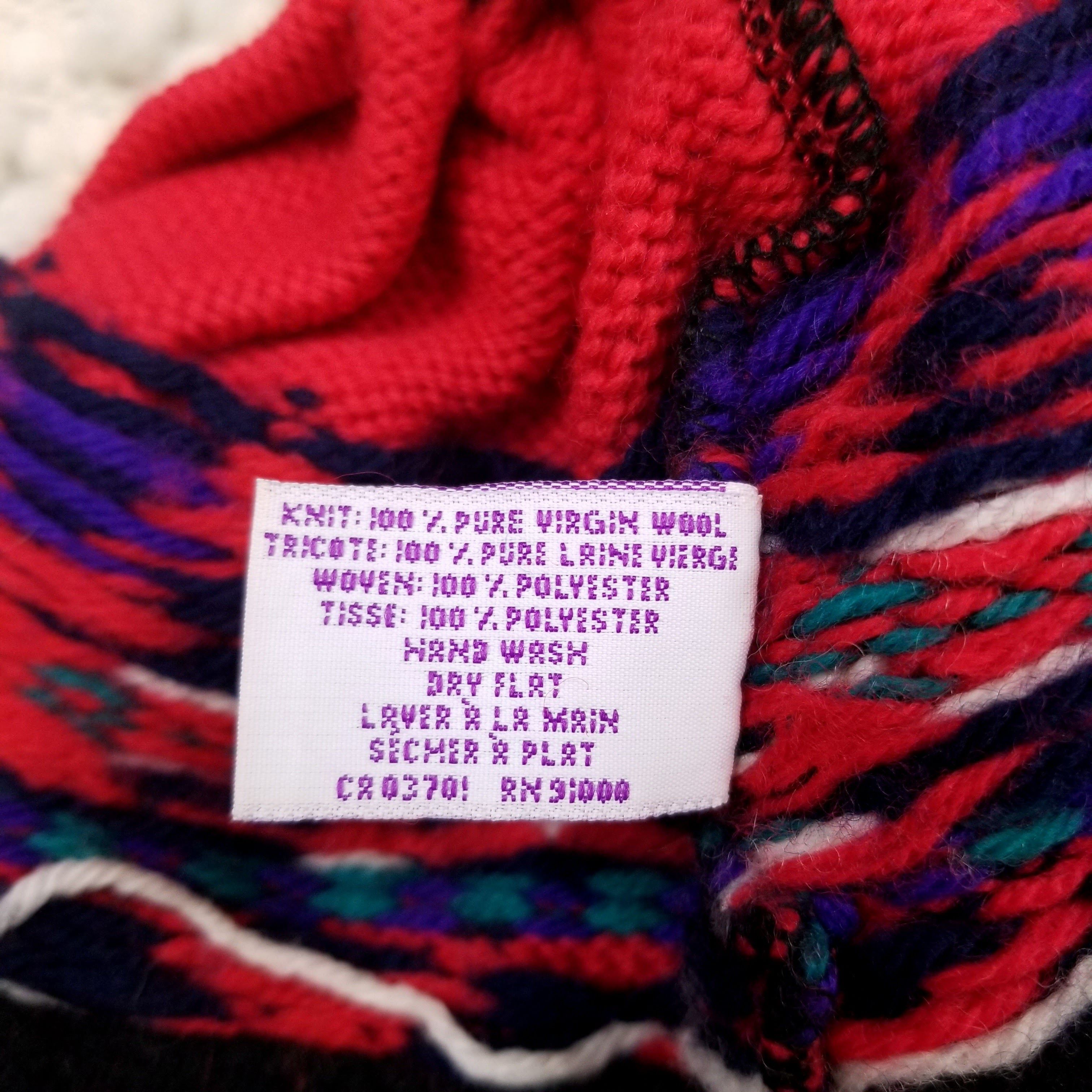 Other Merkley 100% Wool Patterned Beanie Beaded Pom Pom Tassel Size ONE SIZE - 9 Thumbnail