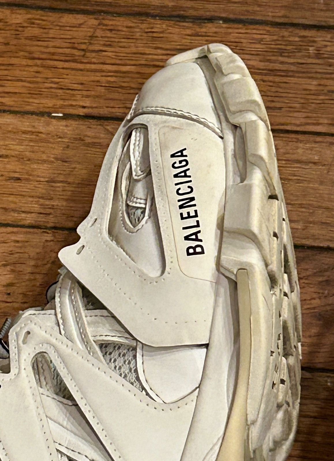 Balenciaga Balenciaga White Track Hike Boots Size US 10 / EU 43 - 6 Thumbnail