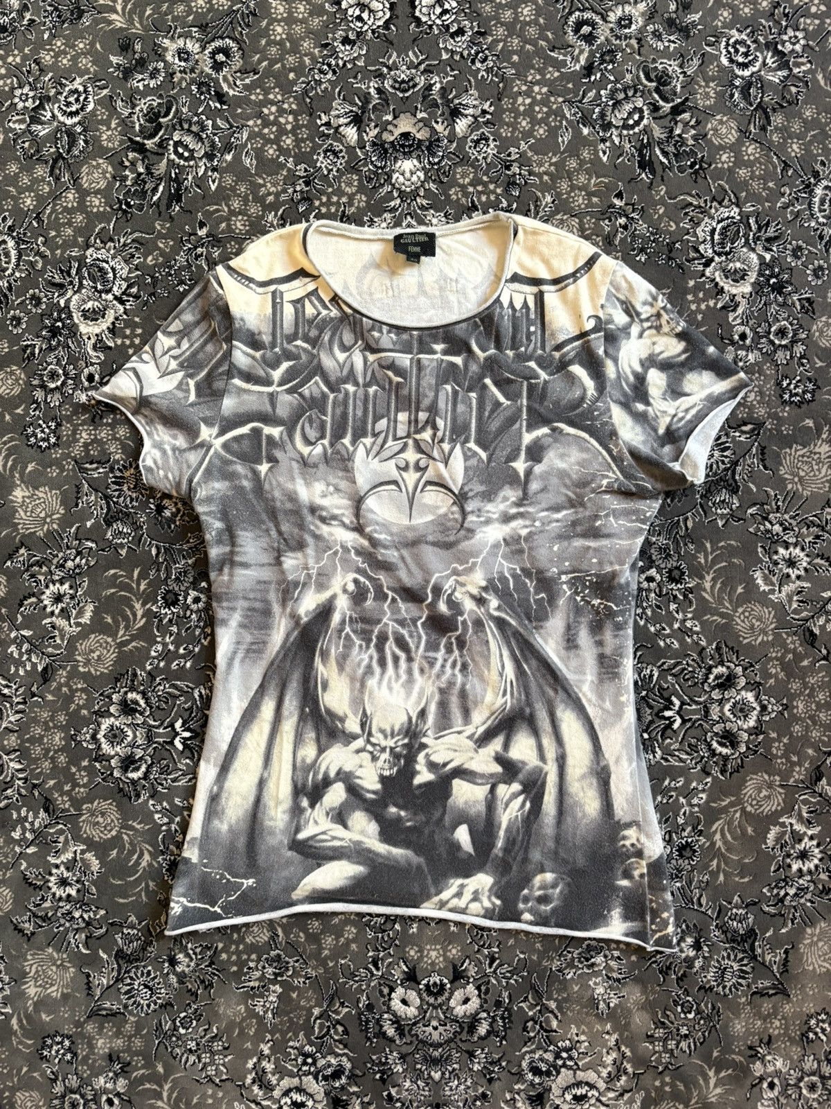 Jean Paul Gaultier Jean Paul Gaultier SS01 Satan Mesh Size US S / EU 44-46 / 1 - 1 Thumbnail