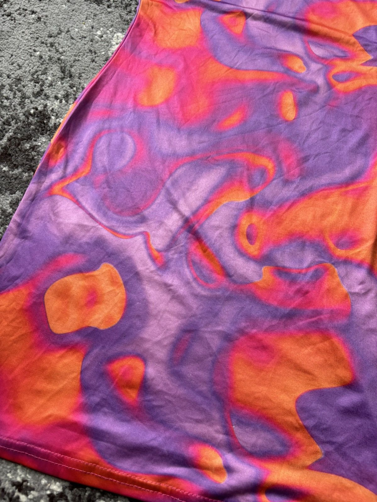 Designer × Japanese Brand Y2k I Saw It First Tie Dye Japanese Racer Dress Size S / US 4 / IT 40 - 3 Thumbnail