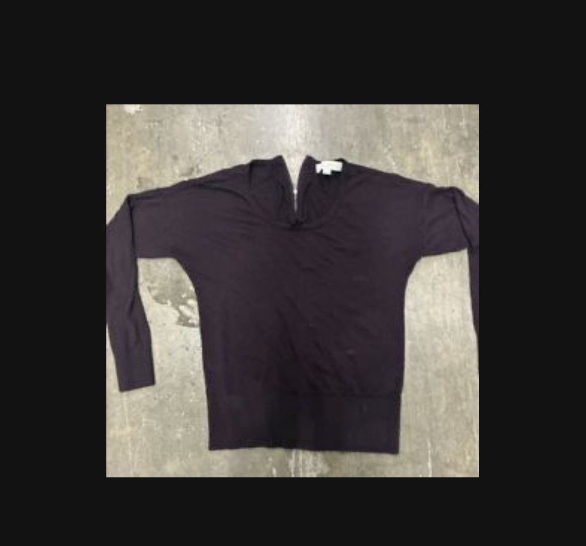 Loft LOFT Split Neck Knit Pullover Sweater Long Sleeve Small Size S / US 4 / IT 40 - 3 Thumbnail