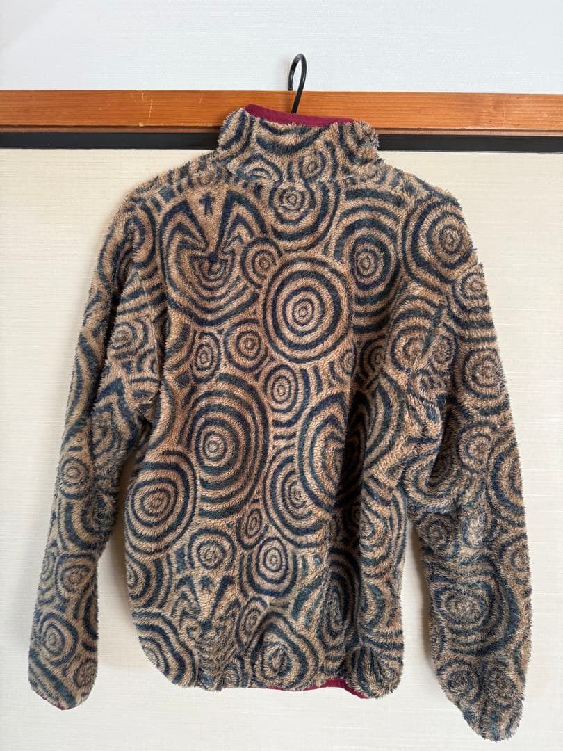 Kapital KAPITAL MAZE Pattern Fleece Snap T-shirt Beige 1 Size US S / EU 44-46 / 1 - 3 Thumbnail