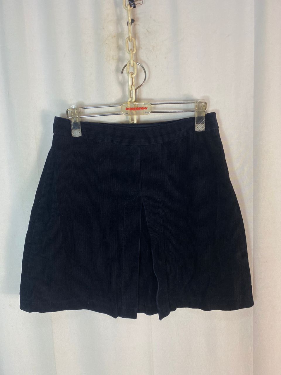 Zara basic cudroy skirt
