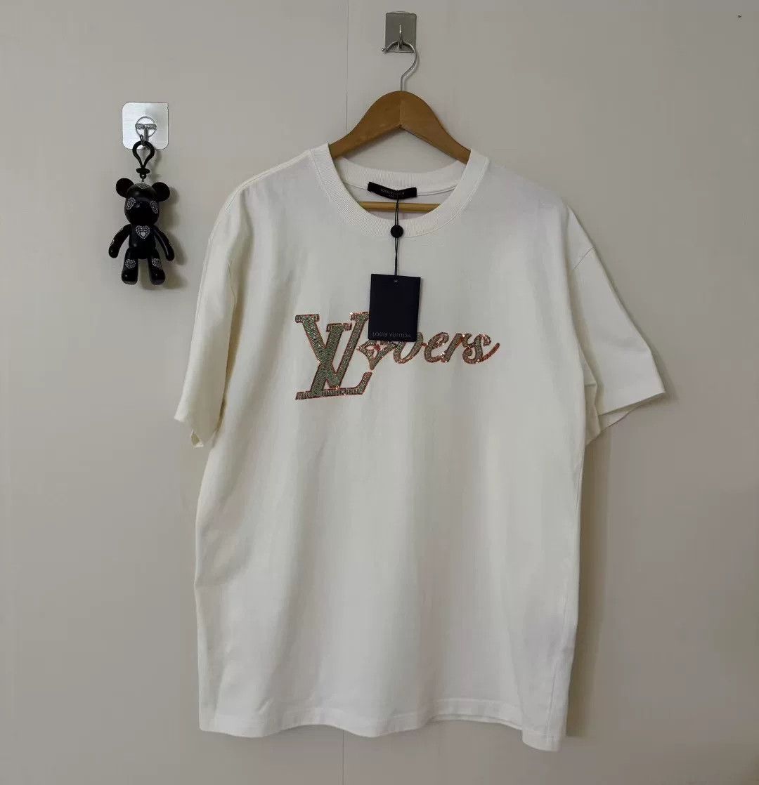 Pharrell LV Pharrell Diamond Embroidery Top Size US XL / EU 56 / 4 - 1 Thumbnail
