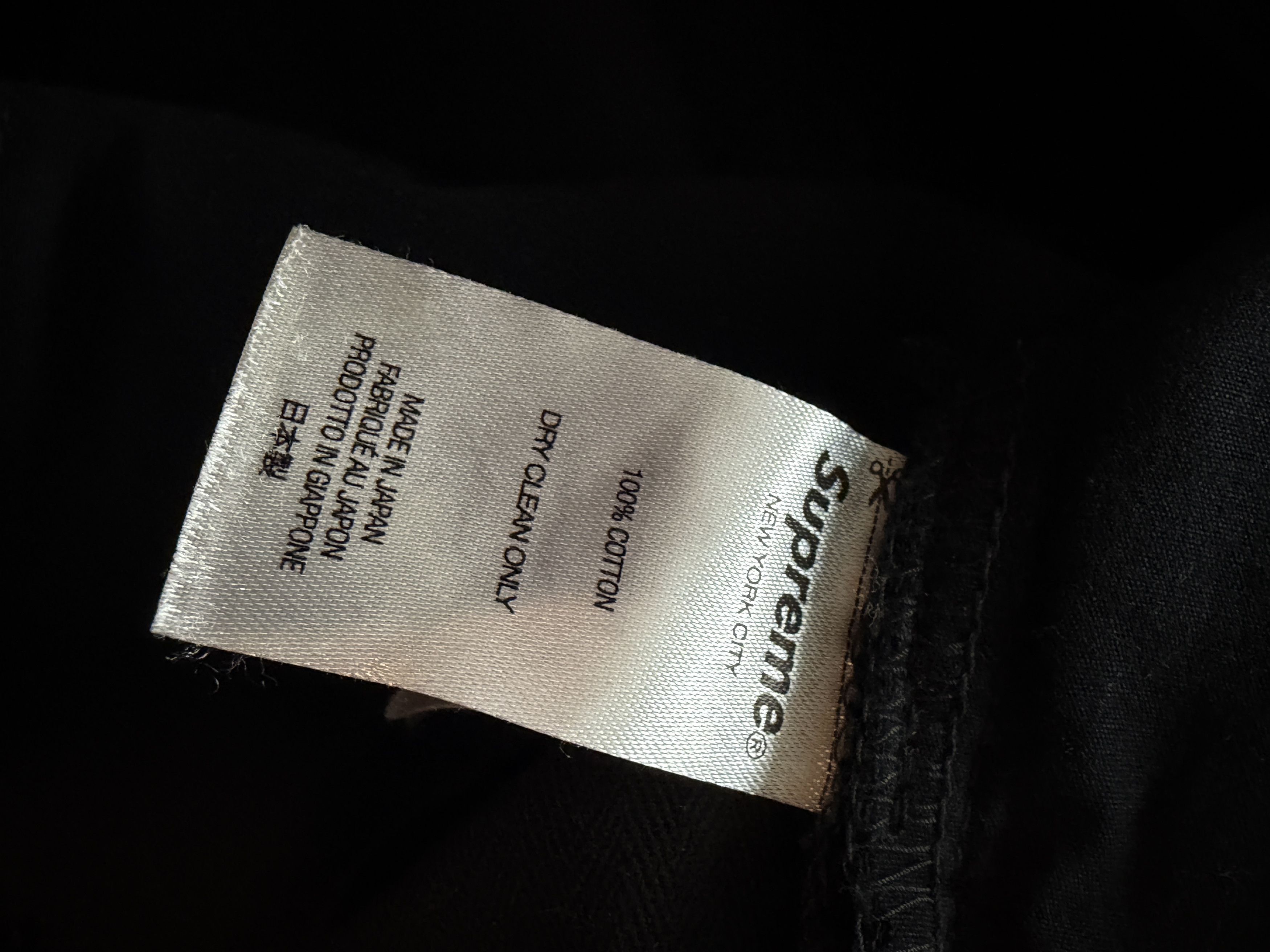 Junya Watanabe × Supreme Supreme CDG MAN Patchwork Cargo Pant Black Size US 32 / EU 48 - 8 Thumbnail