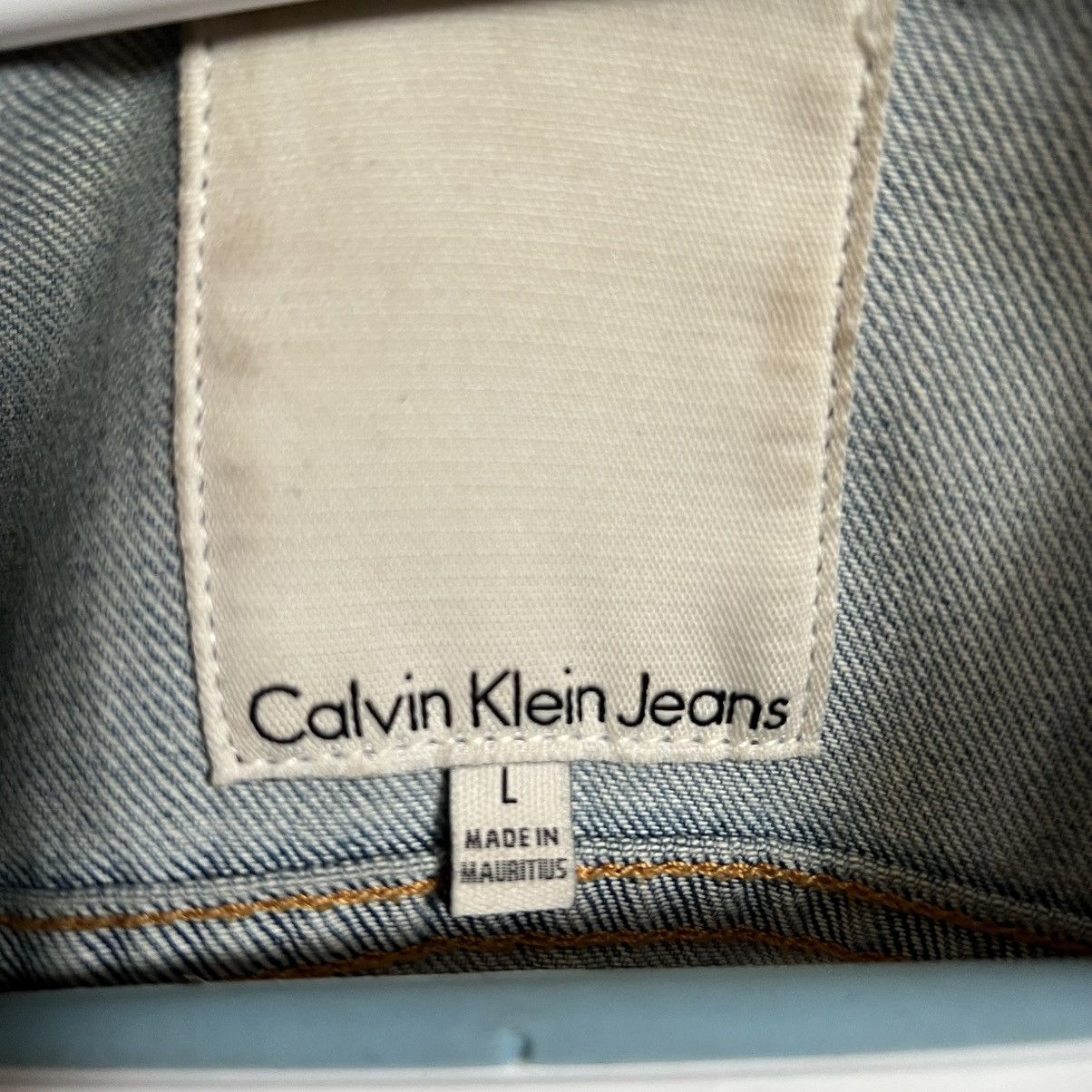Calvin Klein Calvin Klein Denim Jacket Size US L / EU 52-54 / 3 - 4 Thumbnail