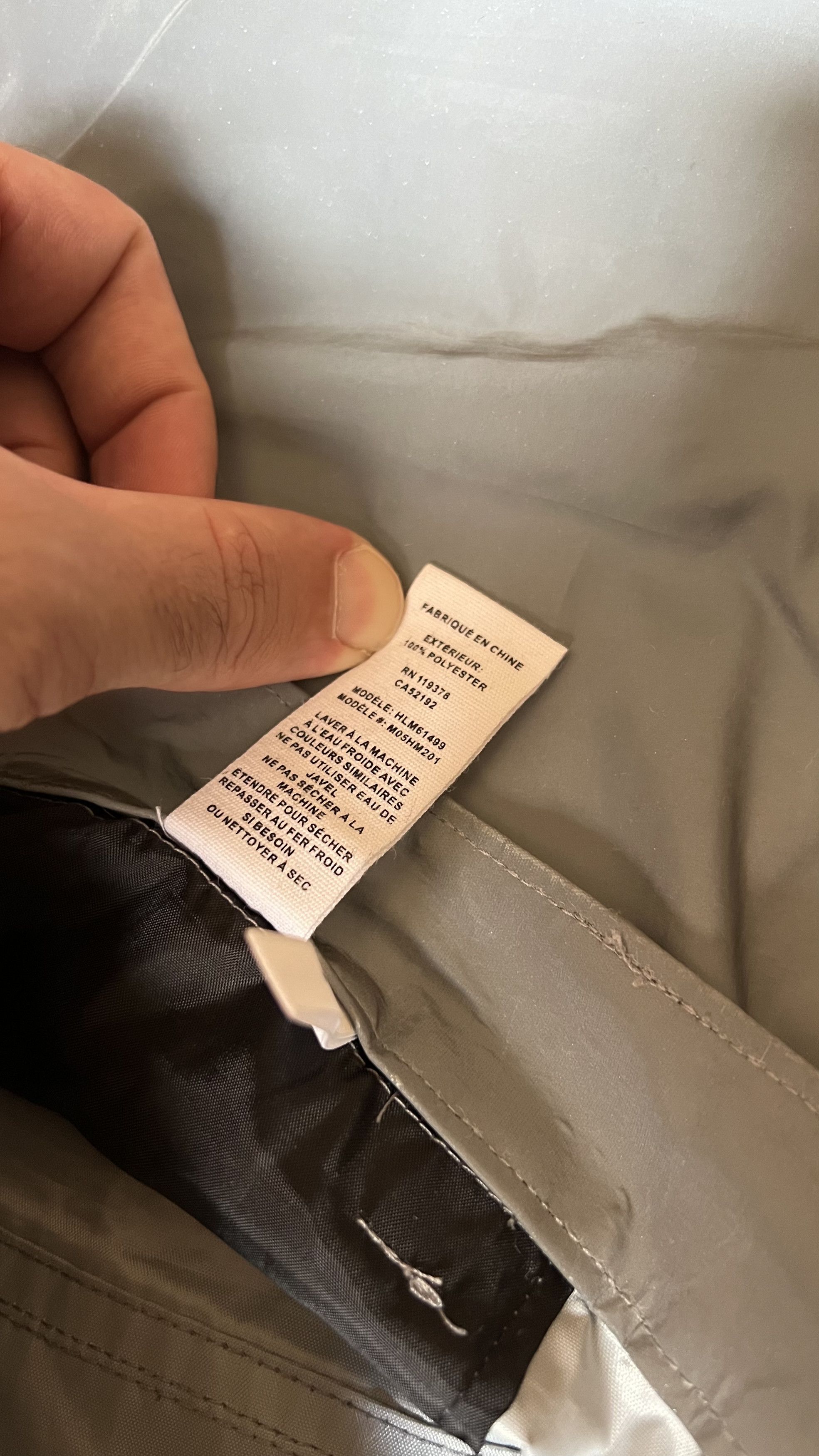 Helmut Lang Helmut Lang Grey Reflective Trousers Size US 34 / EU 50 - 3 Thumbnail