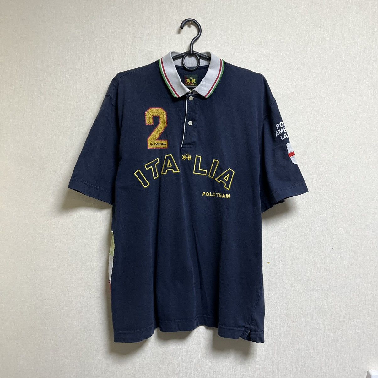 La Martina Vintage Y2K LA MARTINA Polo T-shirt Size US XL / EU 56 / 4 - 1 Thumbnail