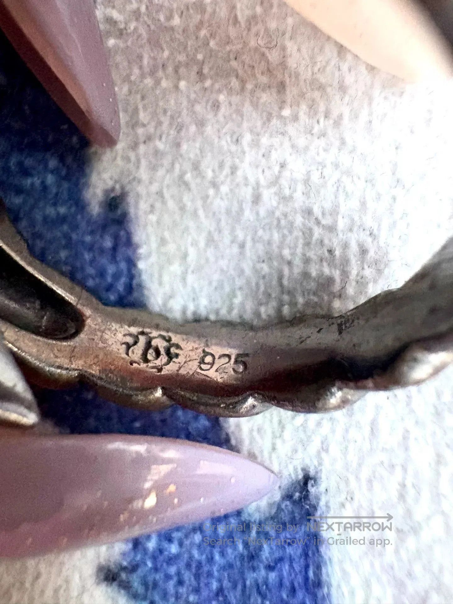 Vivienne Westwood silver scorpion ring with colorful diamonds. Size ONE SIZE - 5 Thumbnail