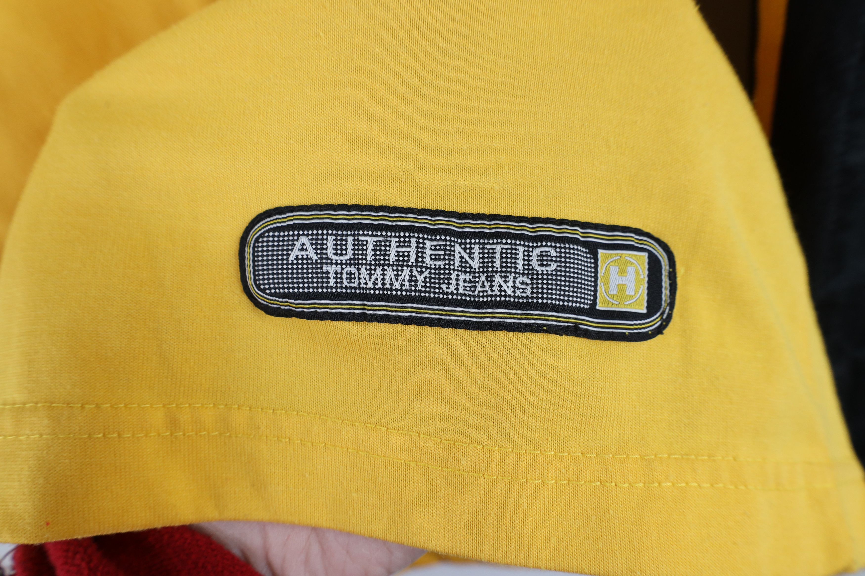 Tommy Hilfiger × Vintage Vintage 90s Tommy Hilfiger Goalkeeper Goalie Soccer Jersey Size US L / EU 52-54 / 3 - 4 Thumbnail