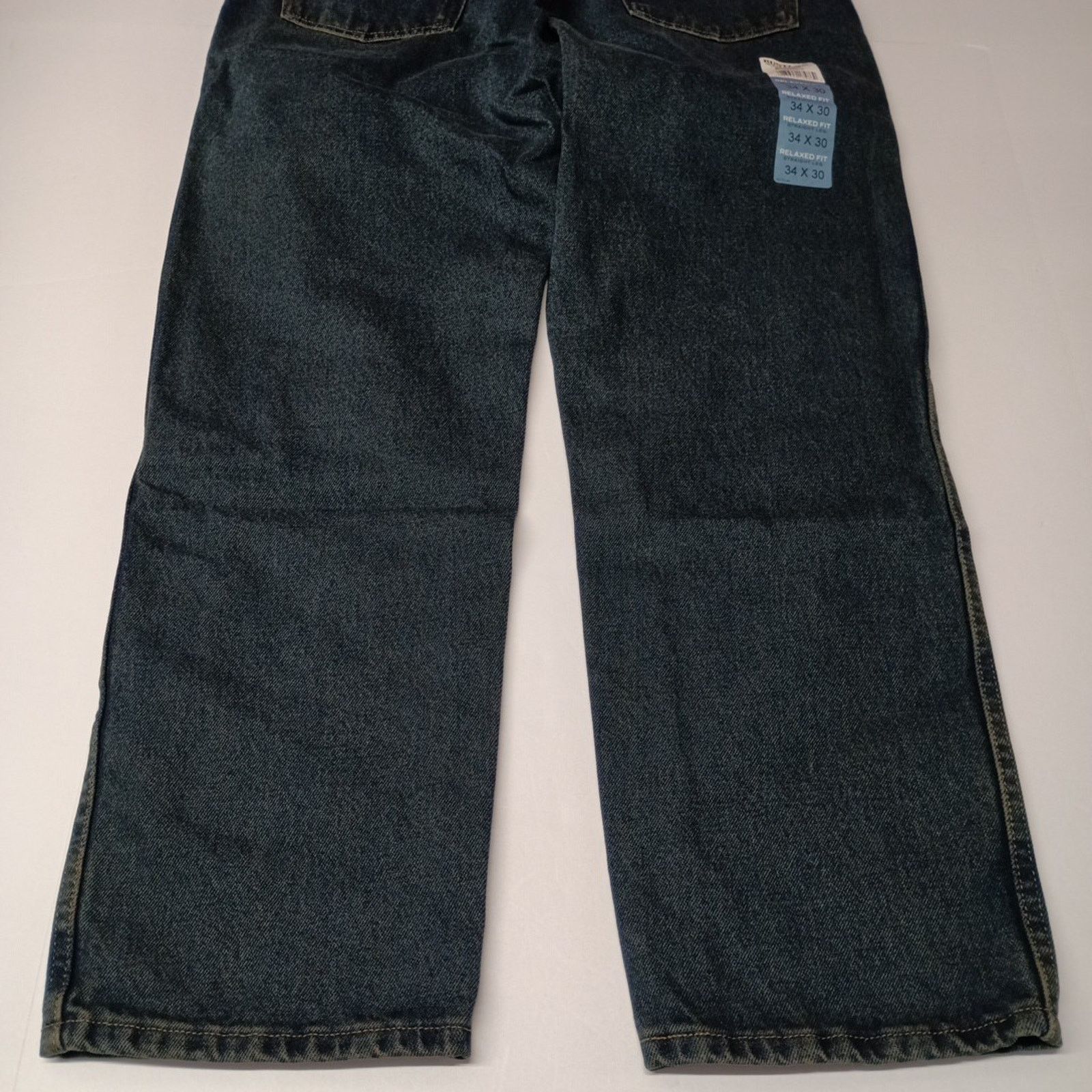 Wrangler Wrangler Relaxed Fit Jeans Men's Size 34x30 Blue Heavyweight Size US 34 / EU 50 - 6 Thumbnail