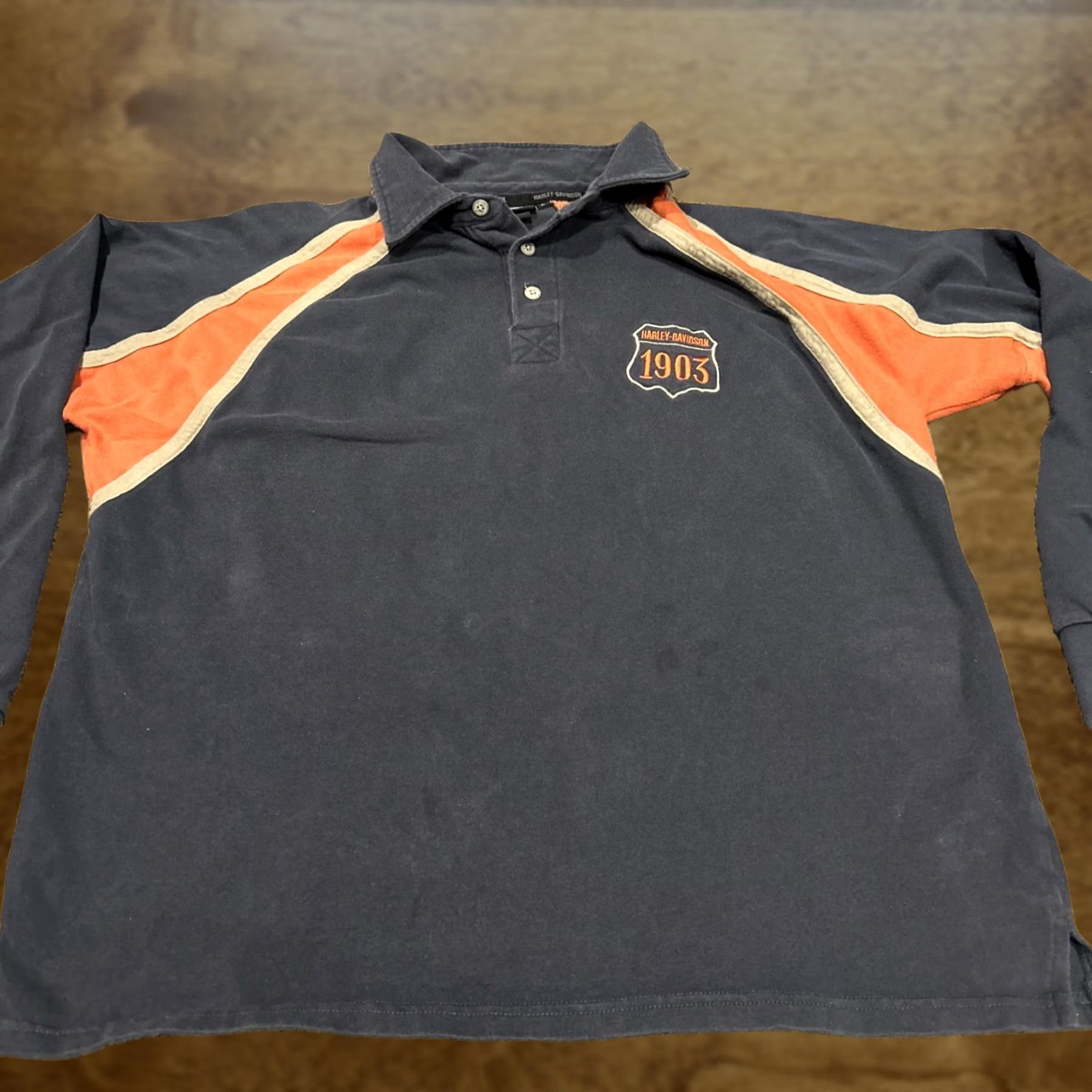 Harley Davidson Item Specifications: Color: White Size US L / EU 52-54 / 3 - 1 Thumbnail