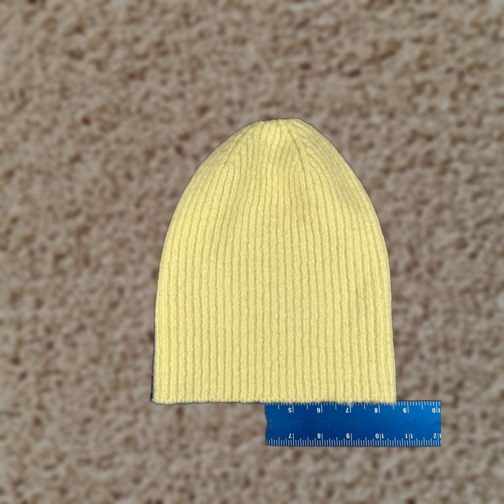 Doublet MNG Beanie Toque Adult One Size Yellow Double Knit Acrylic Snow Ski Outdoors Beanie Women 1 Size Yellow Outdoor Ski Winter Size ONE SIZE - 1 Thumbnail