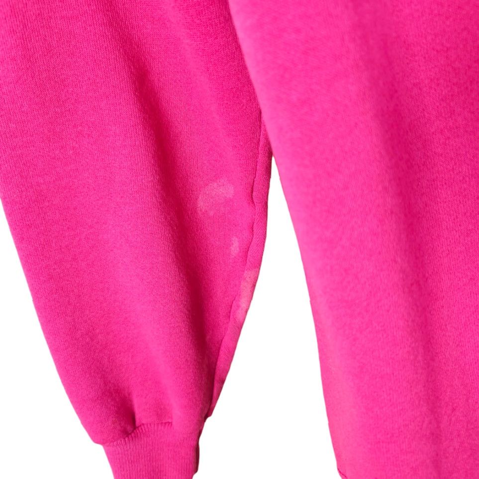 Hanes VINTAGE Hanes Sweatshirt Mens Small Pink 90s Animals Horses Dogs Cats Crew Neck Cotton Blend Long Sleeve Made In USA 80s 90s Animal Rescue Size US S / EU 44-46 / 1 - 5 Thumbnail