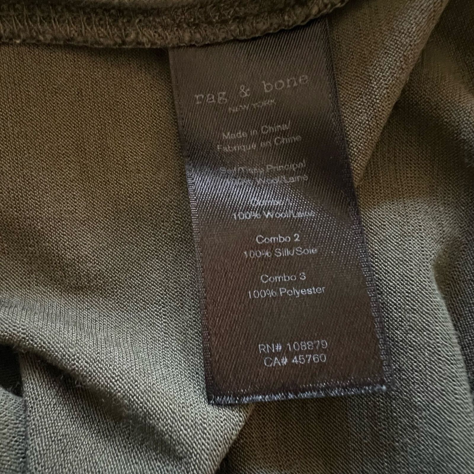 Rag & Bone rag & bone Sleeveless Mock Neck Ribbed Top Size Small Size S / US 4 / IT 40 - 9 Thumbnail