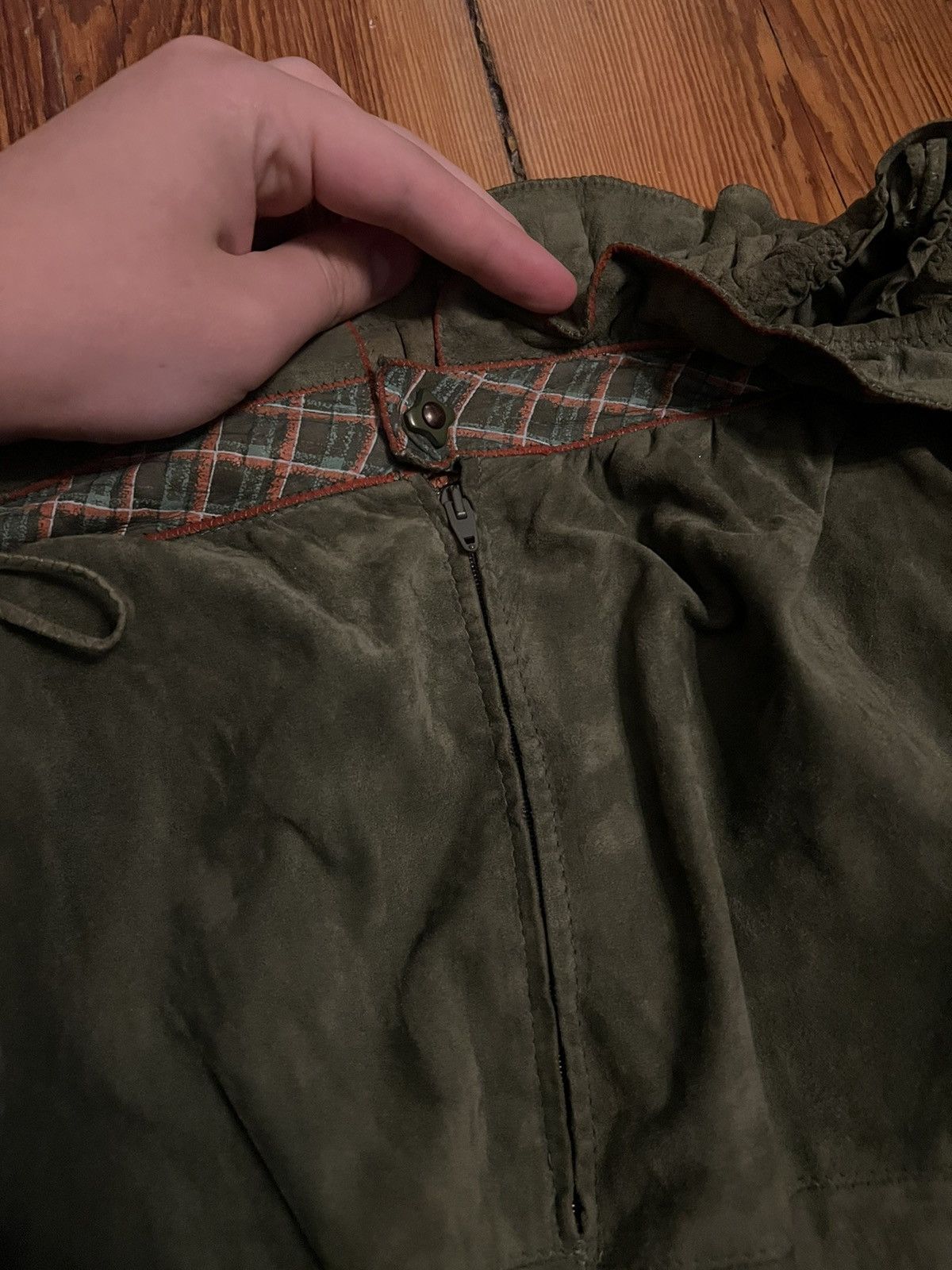 Roberto Cavalli × Vintage Roberto cavalli skirt 70’s vintage leather Size 26" / US 2 / IT 38 - 8 Thumbnail