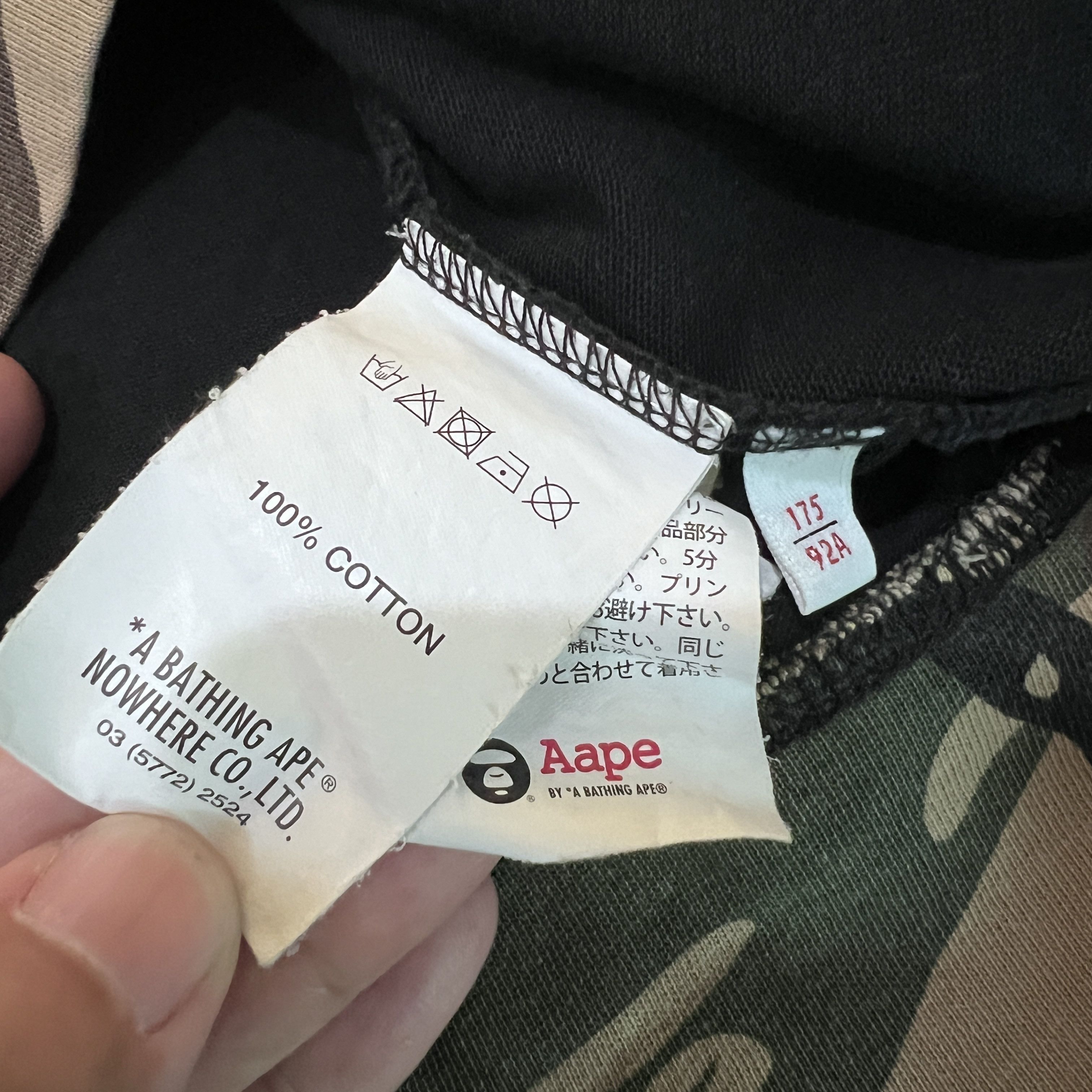 Aape Aape by A Bathing Ape SPEC-APUNVS-AP01 Pocket Tee Size US M / EU 48-50 / 2 - 12 Thumbnail