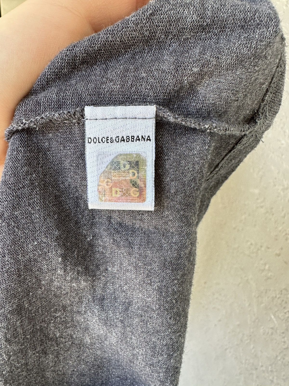 Dolce & Gabbana Dolce & Gabbana Long Sleeve T-Shirt Size US S / EU 44-46 / 1 - 10 Thumbnail