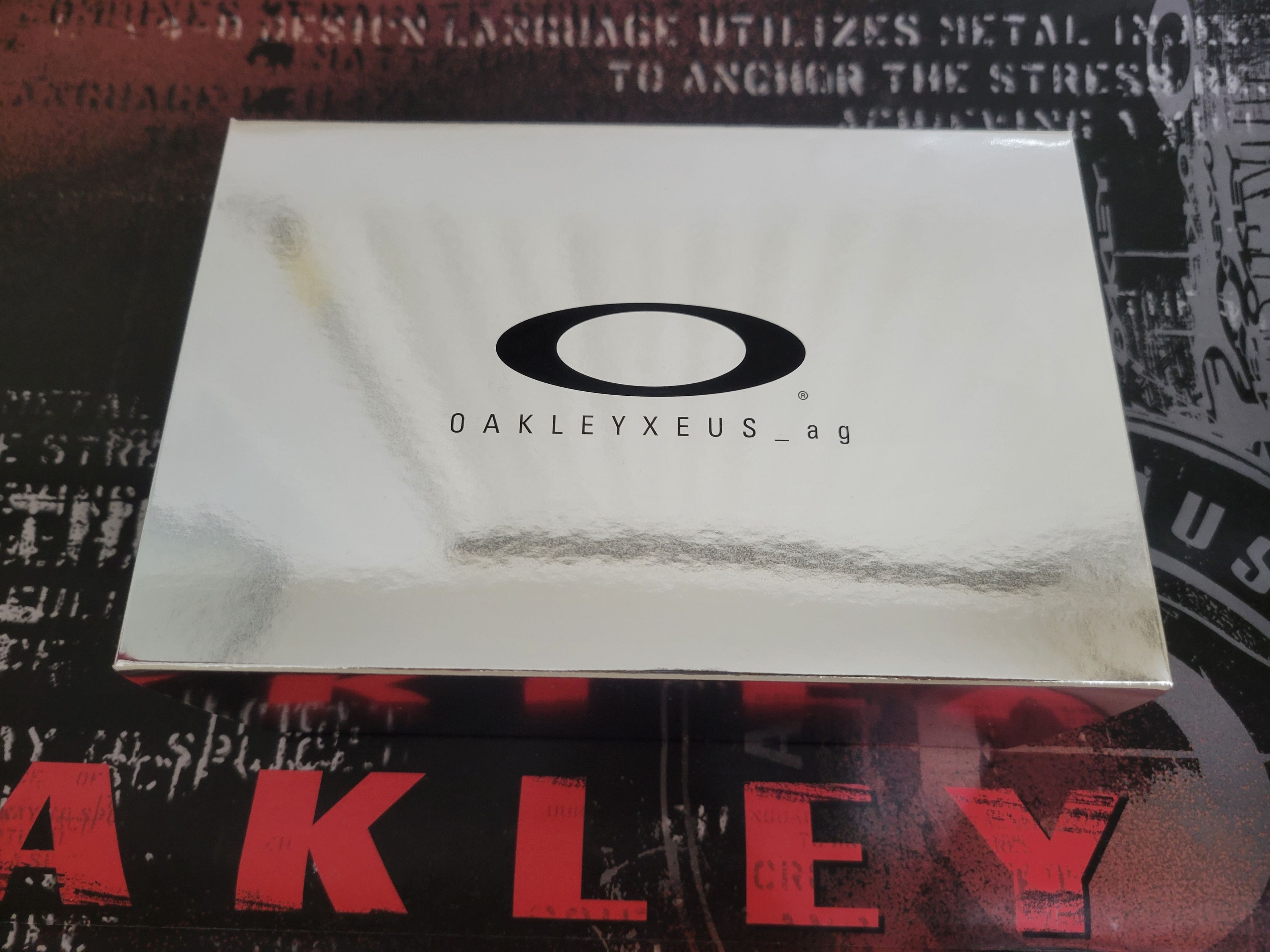 Oakley Rare Oakley Xeus AG Sunglasses X Silver Prizm Chrome Iridium Size ONE SIZE - 13 Thumbnail