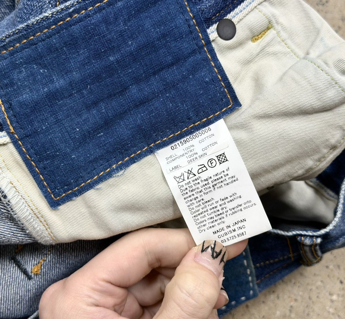 Visvim VISVIM ICT SOCIAL SCULPTURE DRY2 DMGD Size US 34 / EU 50 - 10 Thumbnail