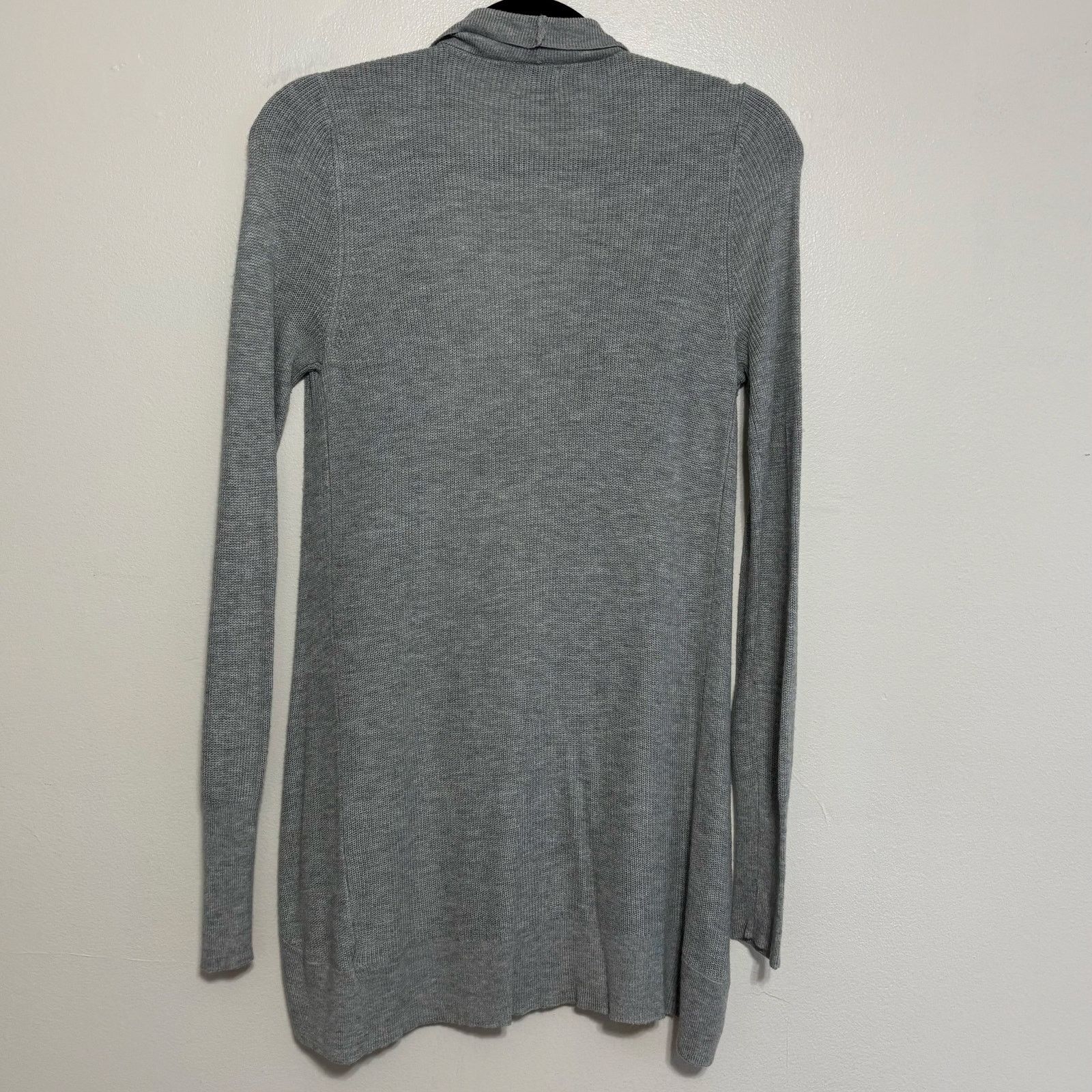 Other A New Day Gray Open Front Cardigan Soft Lightweight Sweater Size S / US 4 / IT 40 - 2 Thumbnail