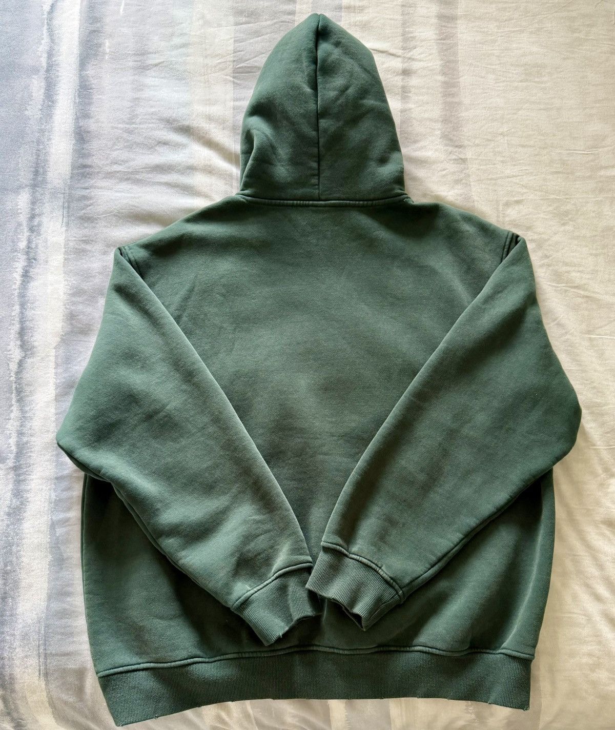 Other Green Heavyweight Distressed Hoodie Size US S / EU 44-46 / 1 - 2 Thumbnail