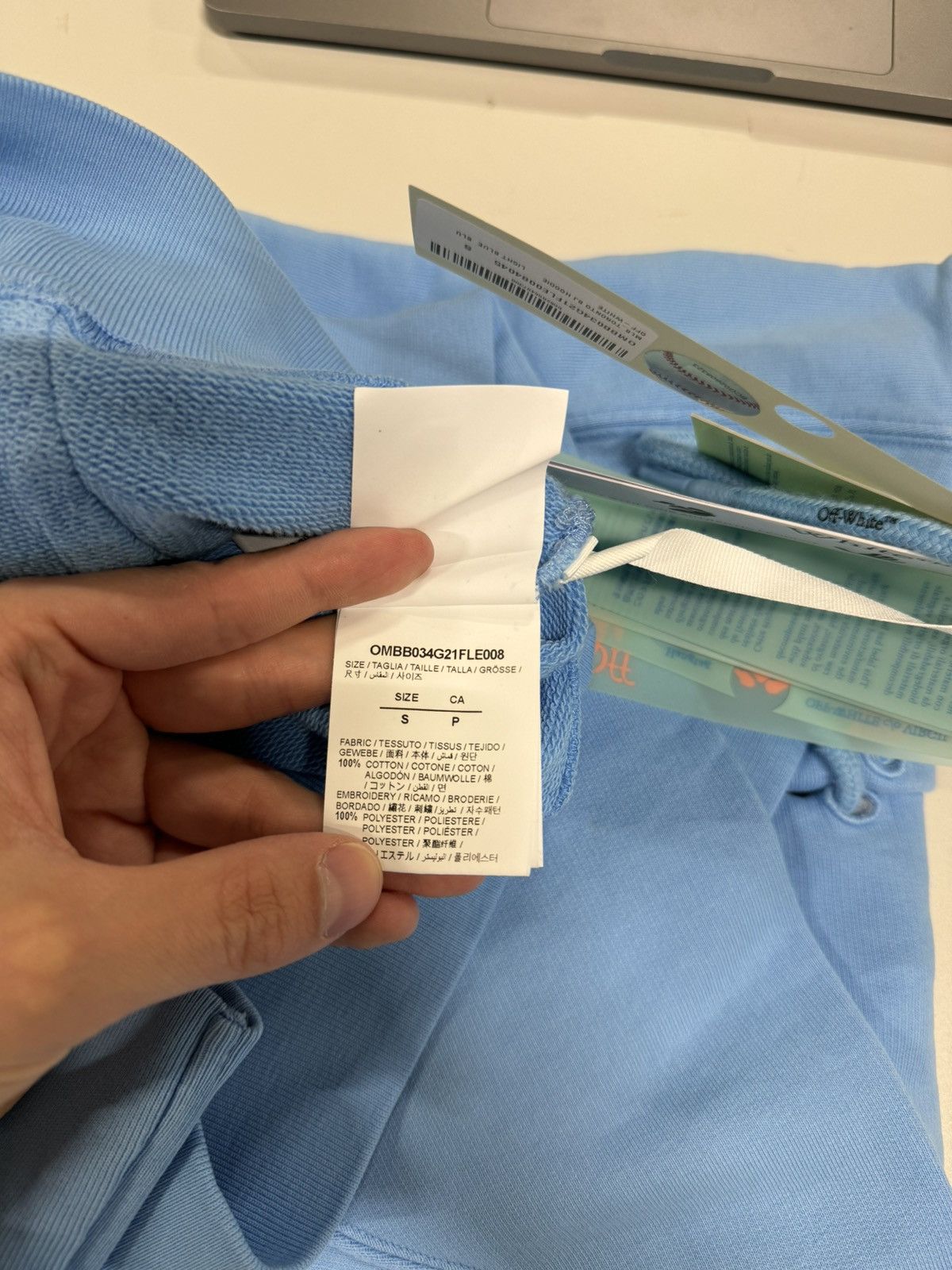 MLB × Off-White Off-White x Toronto Blue Jays MLB NEW 800$ Size US S / EU 44-46 / 1 - 9 Thumbnail