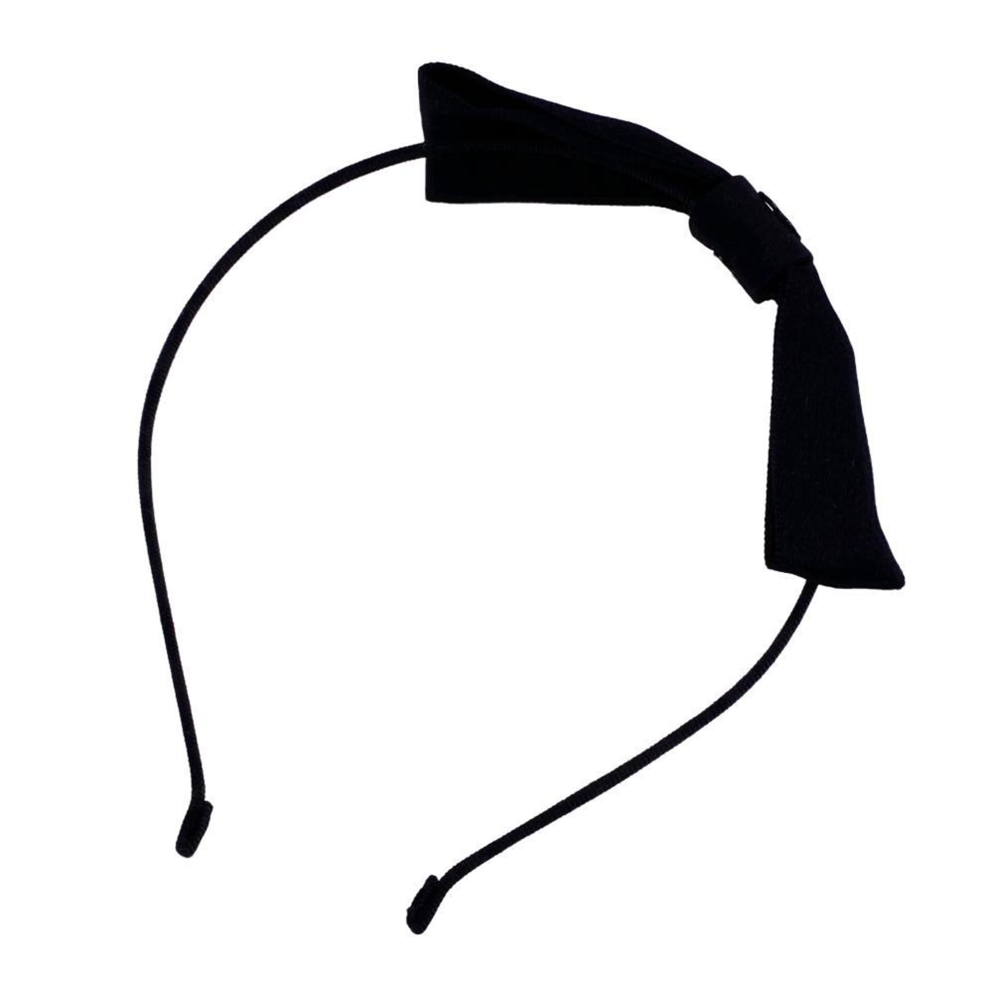 image of Chanel Ribbon 23P Coco Mark Hair Accessory Black Ladies, Women's