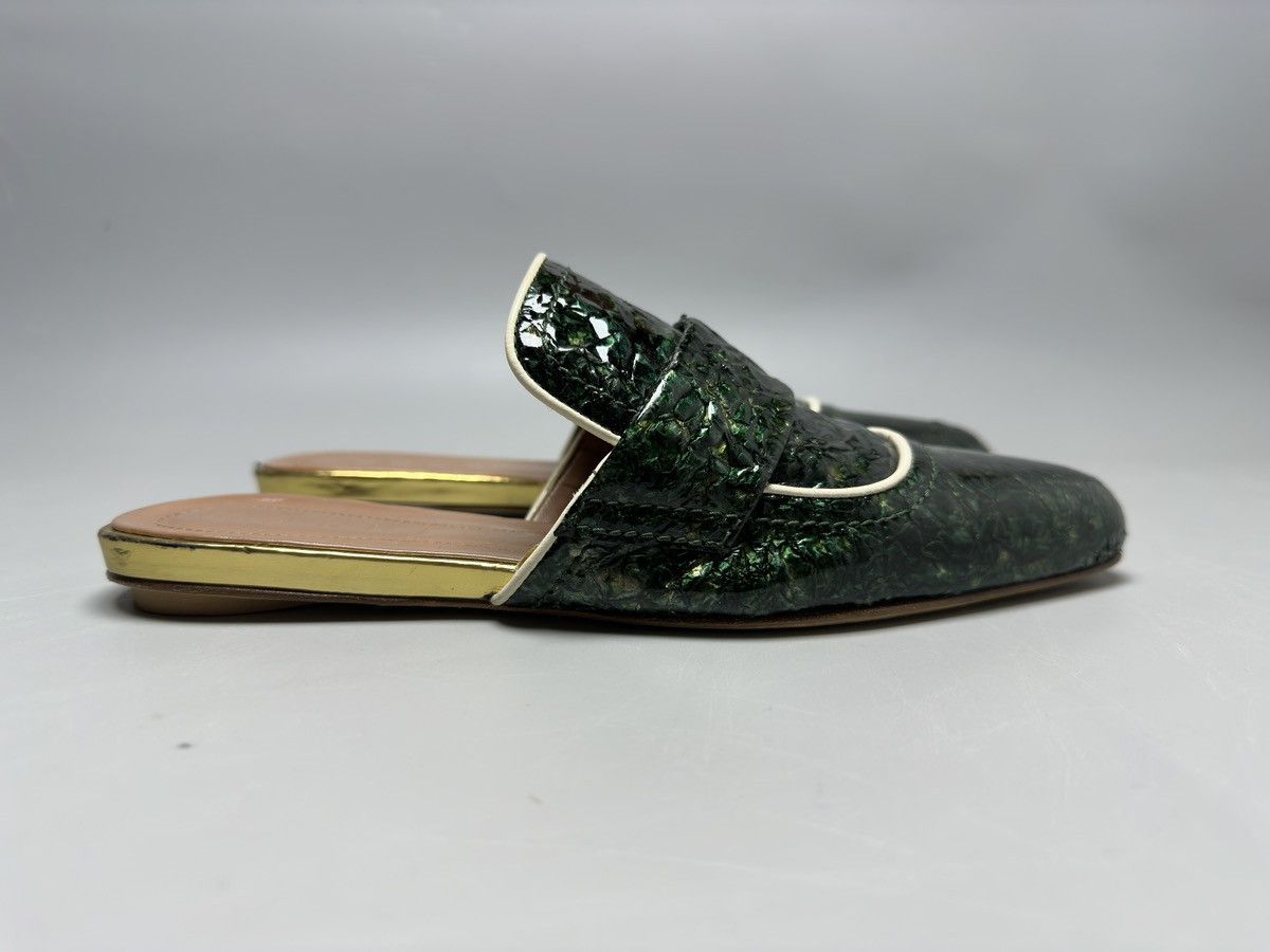 靴 pointed-CURLS / GREEN & LIGHT GREEN pointed-CURLS / GREEN & LIGHT GREEN