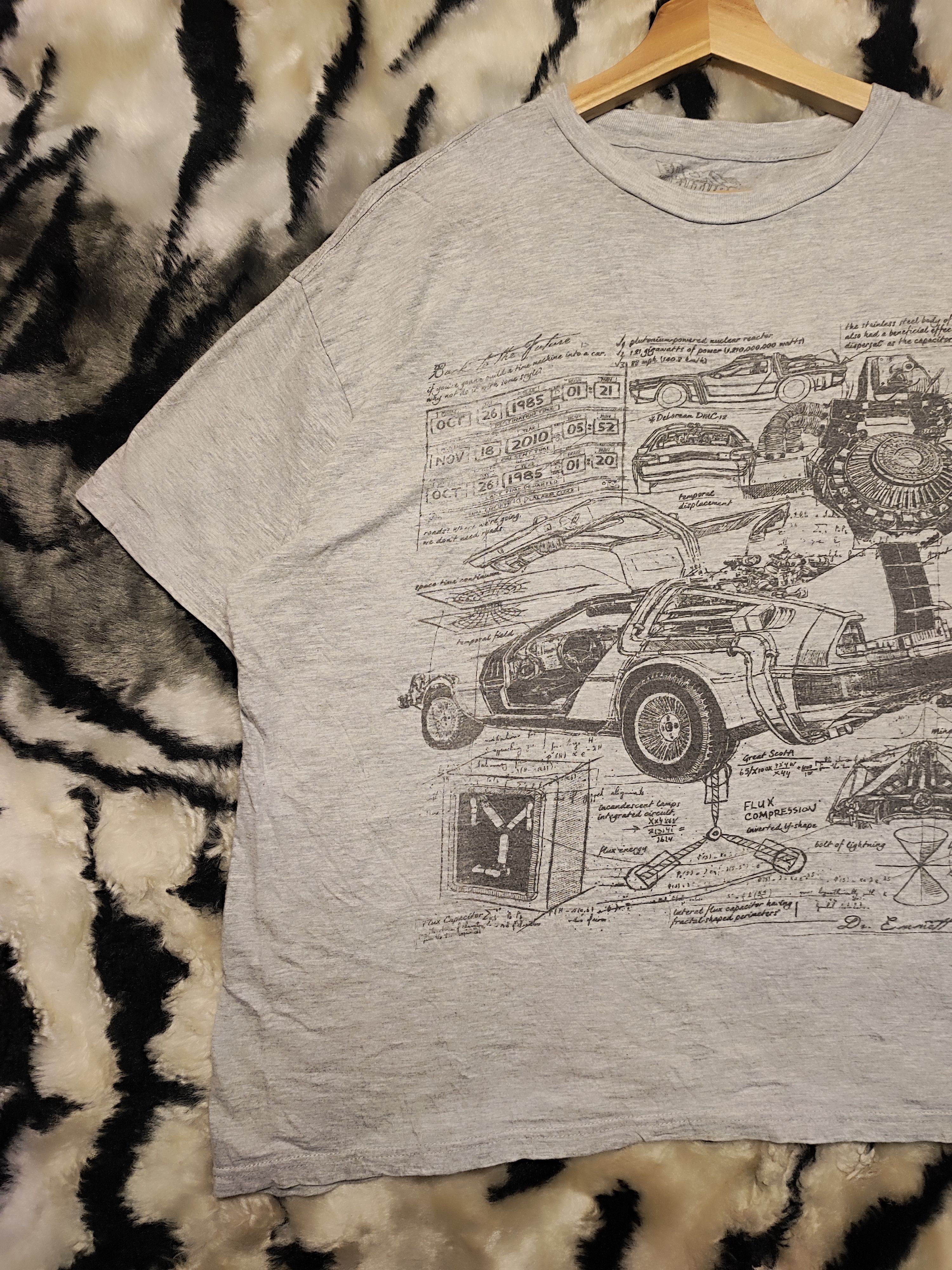 Other Back To The Future Cyber Car Retro Style T-Shirt Size US L / EU 52-54 / 3 - 3 Thumbnail
